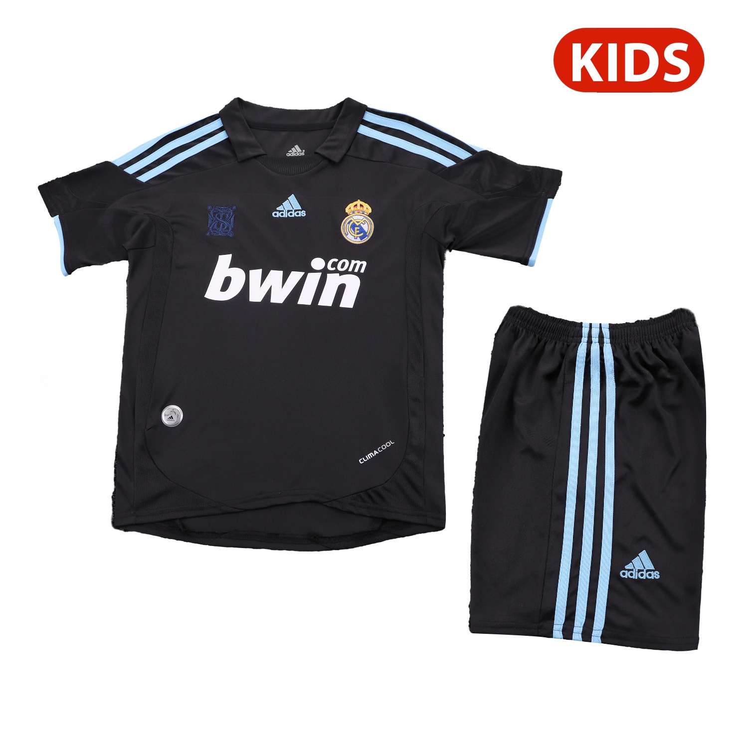 Retro Real Madrid 2009-10 Away Kids Kit - ManixJersey