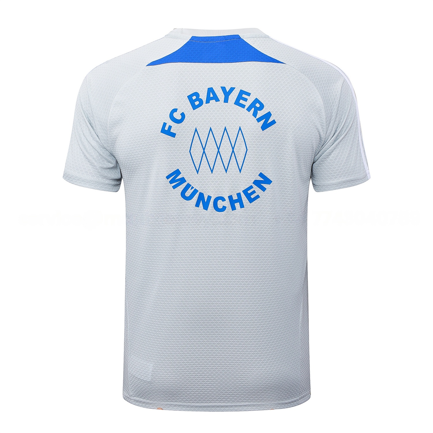 Bayern Munich 25-26 Short-Sleeve Training Set - Grey Throwback Top & Shorts - ManixJersey