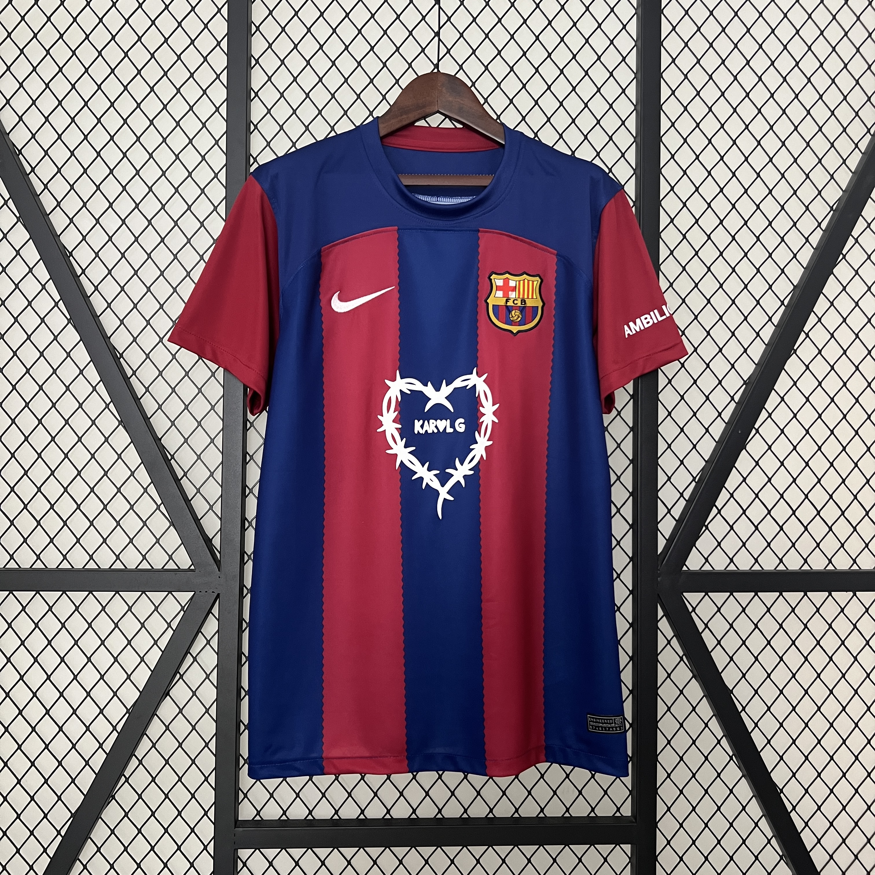 Barcelona X Karol G 2024 Special Edition Jersey - Fans Version - ManixJersey