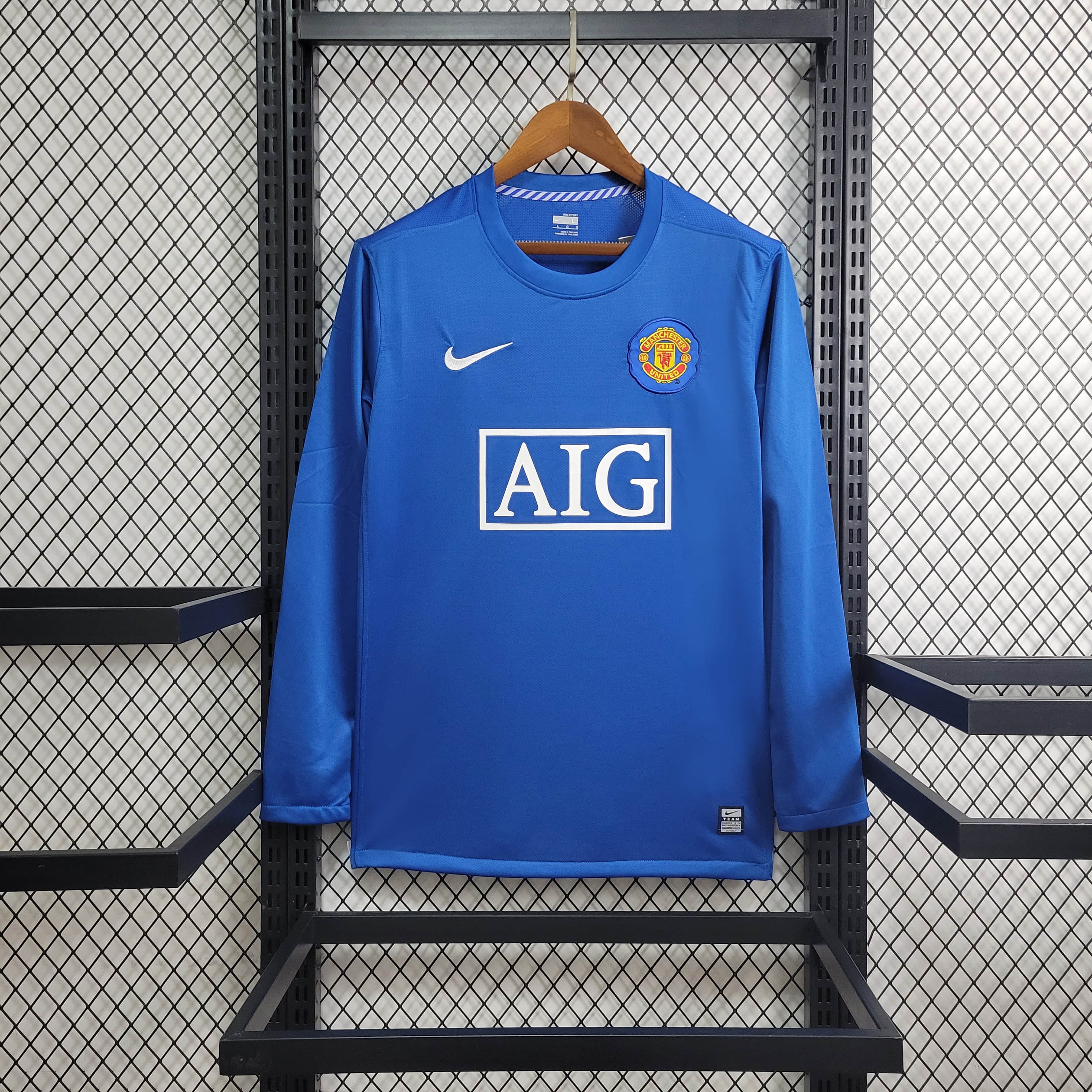 Retro Manchester United 08-09 Third Long Sleeve Jersey - ManixJersey