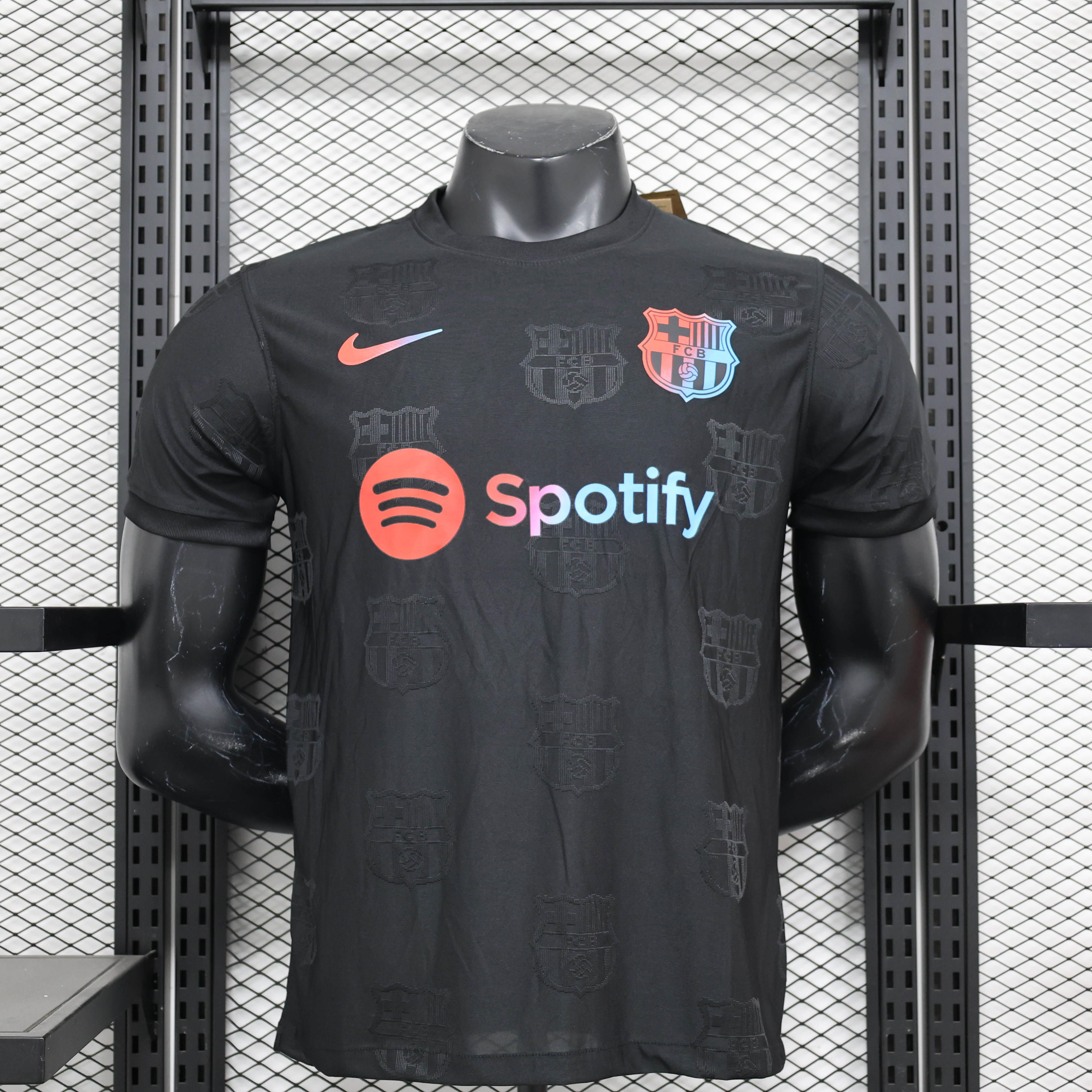 Barcelona 24-25 Black Colorful Special Edition Jersey - Player Version - ManixJersey