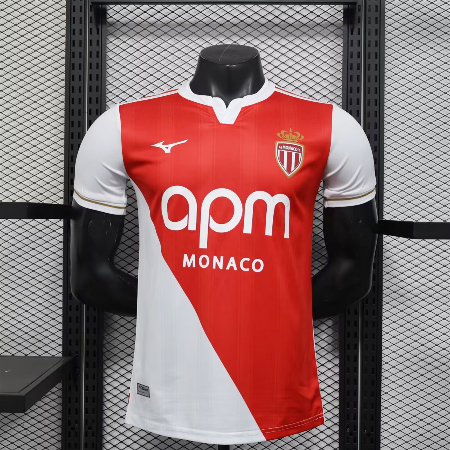 AS Monaco 25-26 Home Jersey - Player Version - ManixJersey