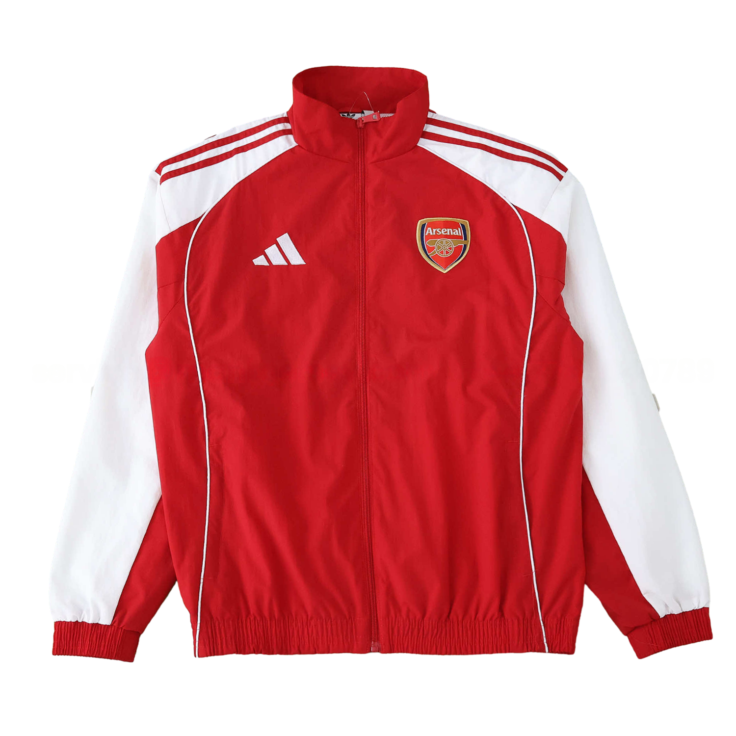 Arsenal 25-26 Throwback Windbreaker Jacket - Red - ManixJersey
