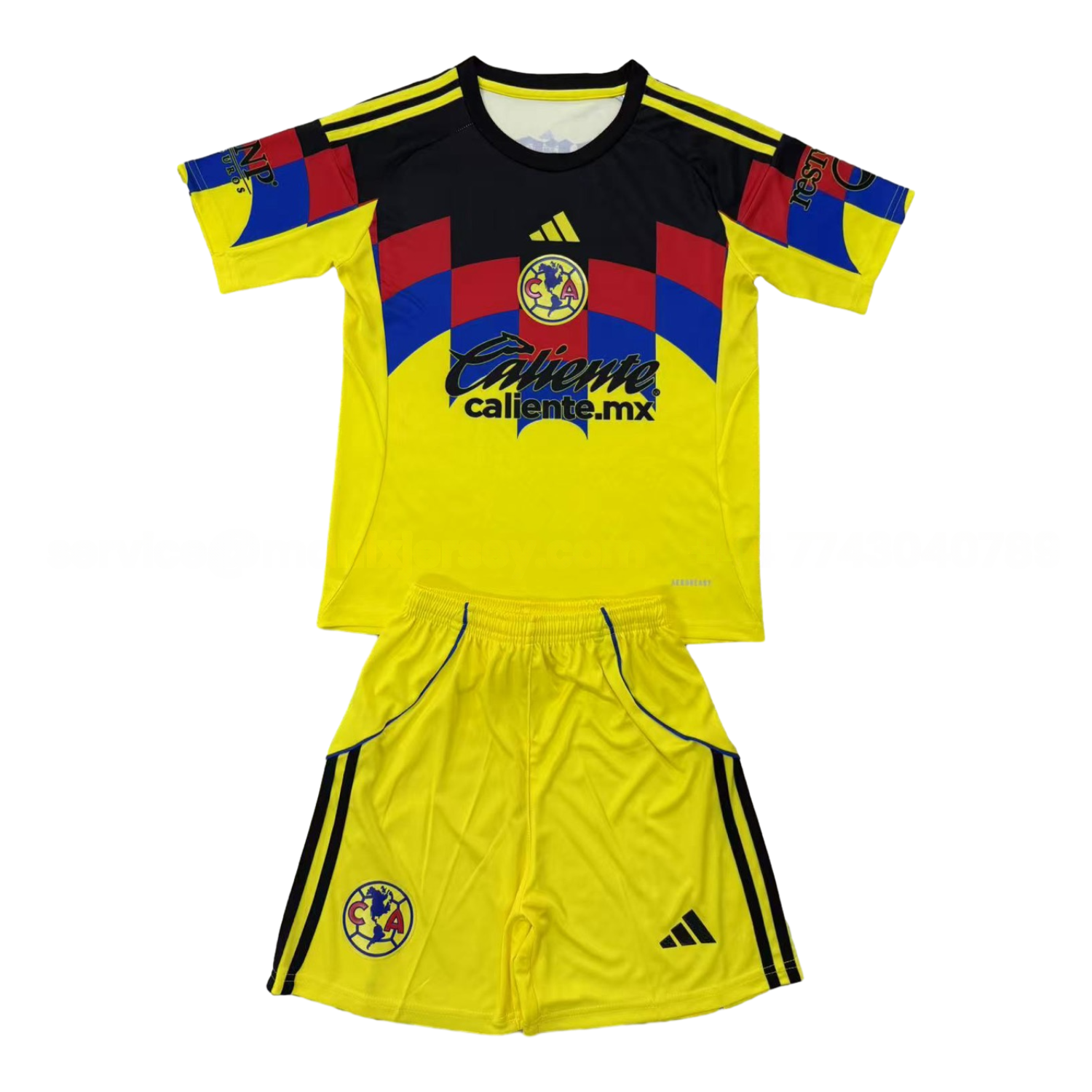 Club América 25-26 Home Men's Adult Jersey Set - Fans Version - ManixJersey