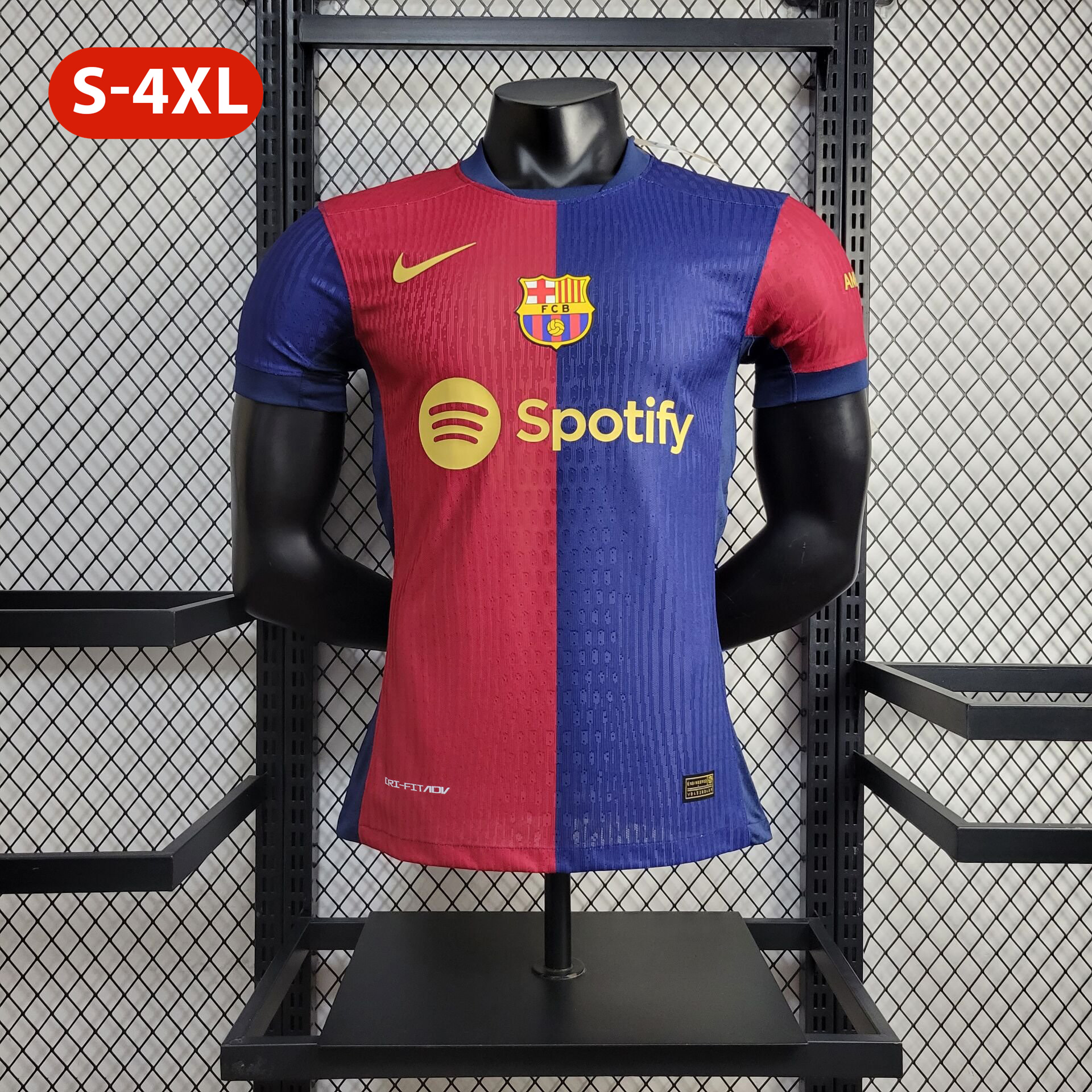 Barcelona 24-25 Home Stadium Jersey - Player Version - ManixJersey