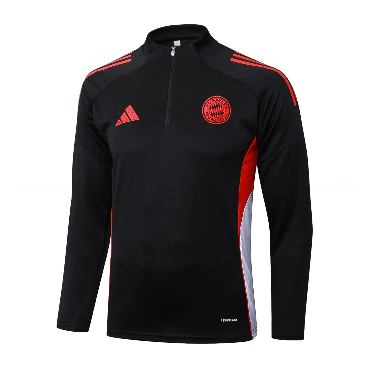 Bayern Munich 25-26 Long Sleeves Training Set - Black Top & Pants with Orange Badge - ManixJersey