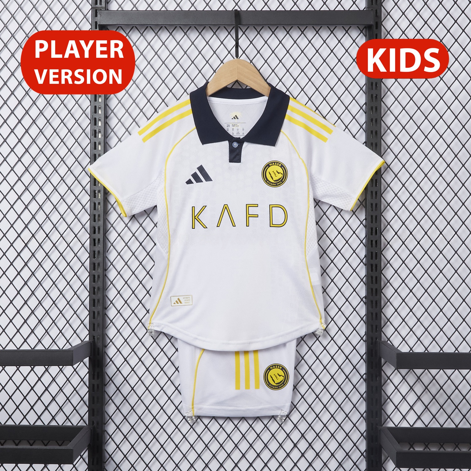 Al Nassr Riyadh Victory 25-26 Third Kids Kit - Player Version - ManixJersey