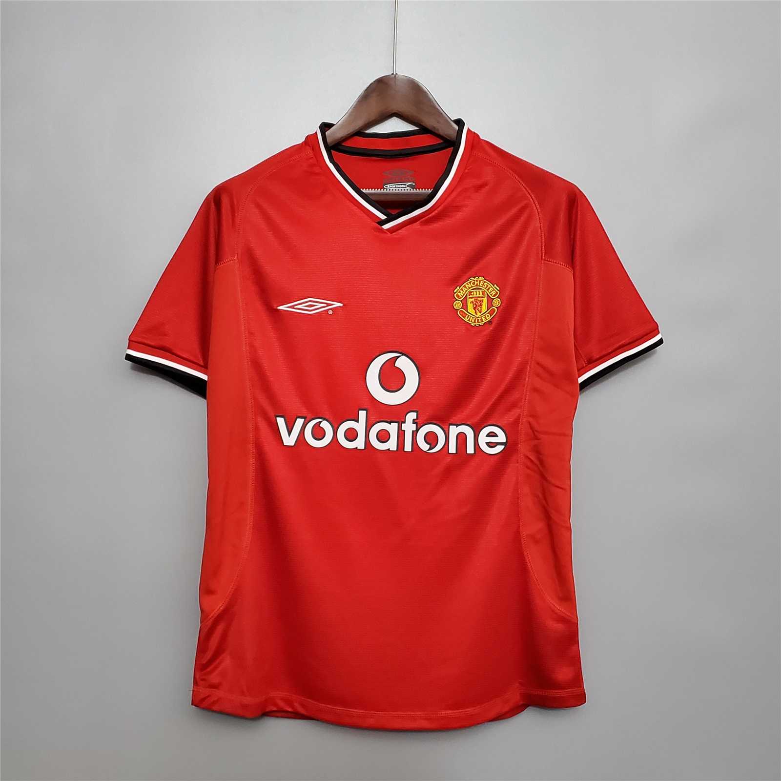 Retro Manchester United 00-02 Home Jersey - ManixJersey