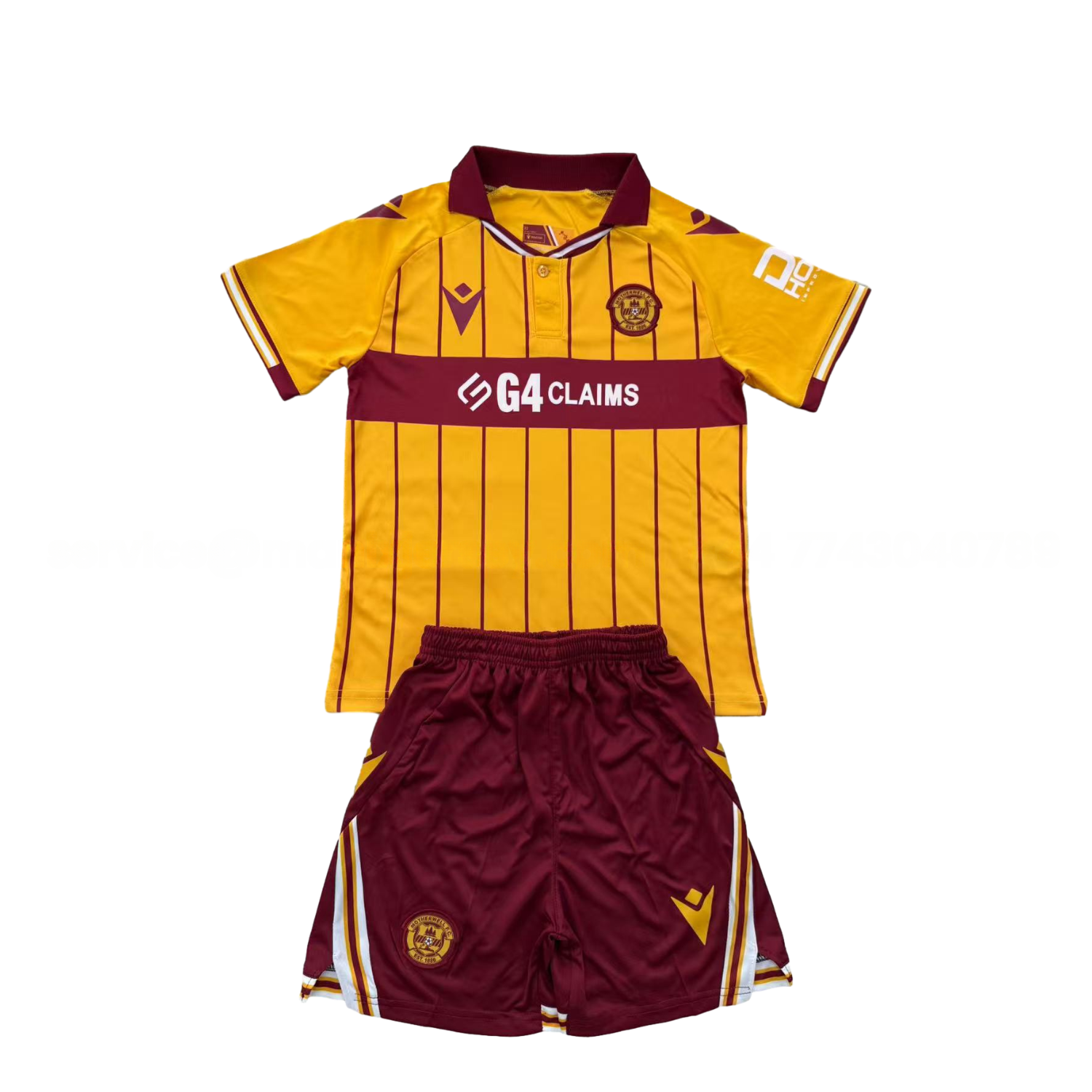 Motherwell 25-26 Home Men's Adult Jersey Set - Fans Version - ManixJersey