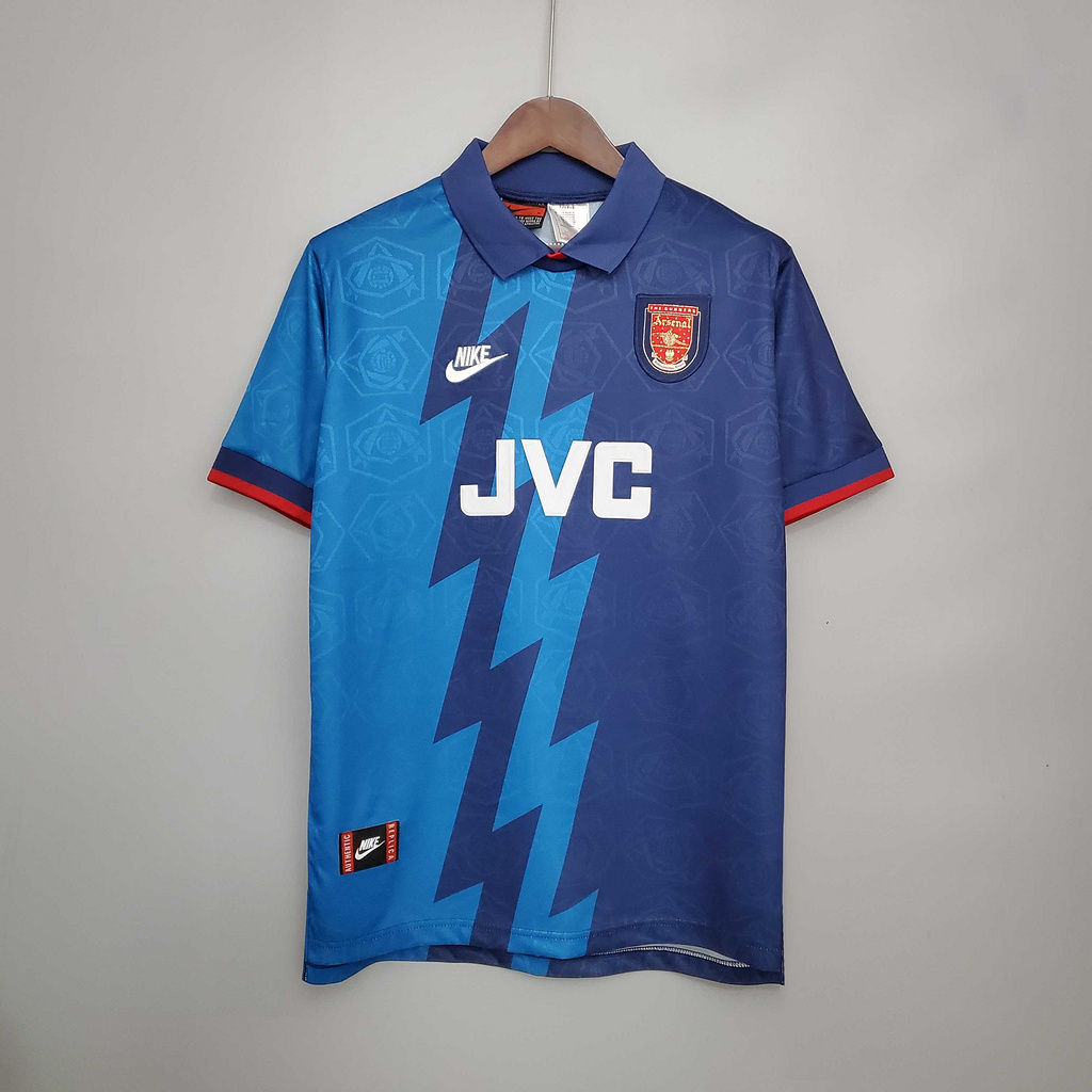 Retro Arsenal 95-96 Away Stadium Jersey - ManixJersey