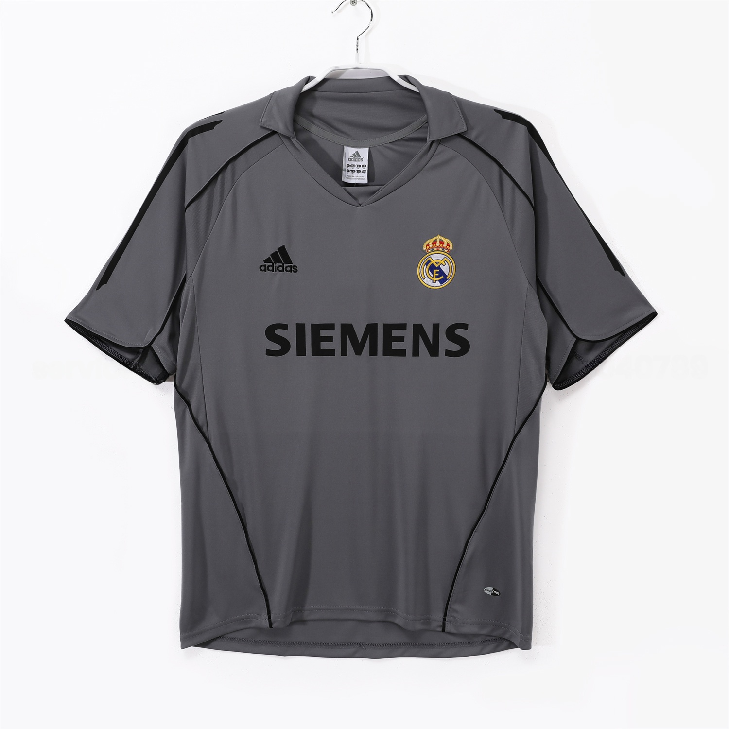 Retro Real Madrid 04-05 Third Grey Jersey - ManixJersey