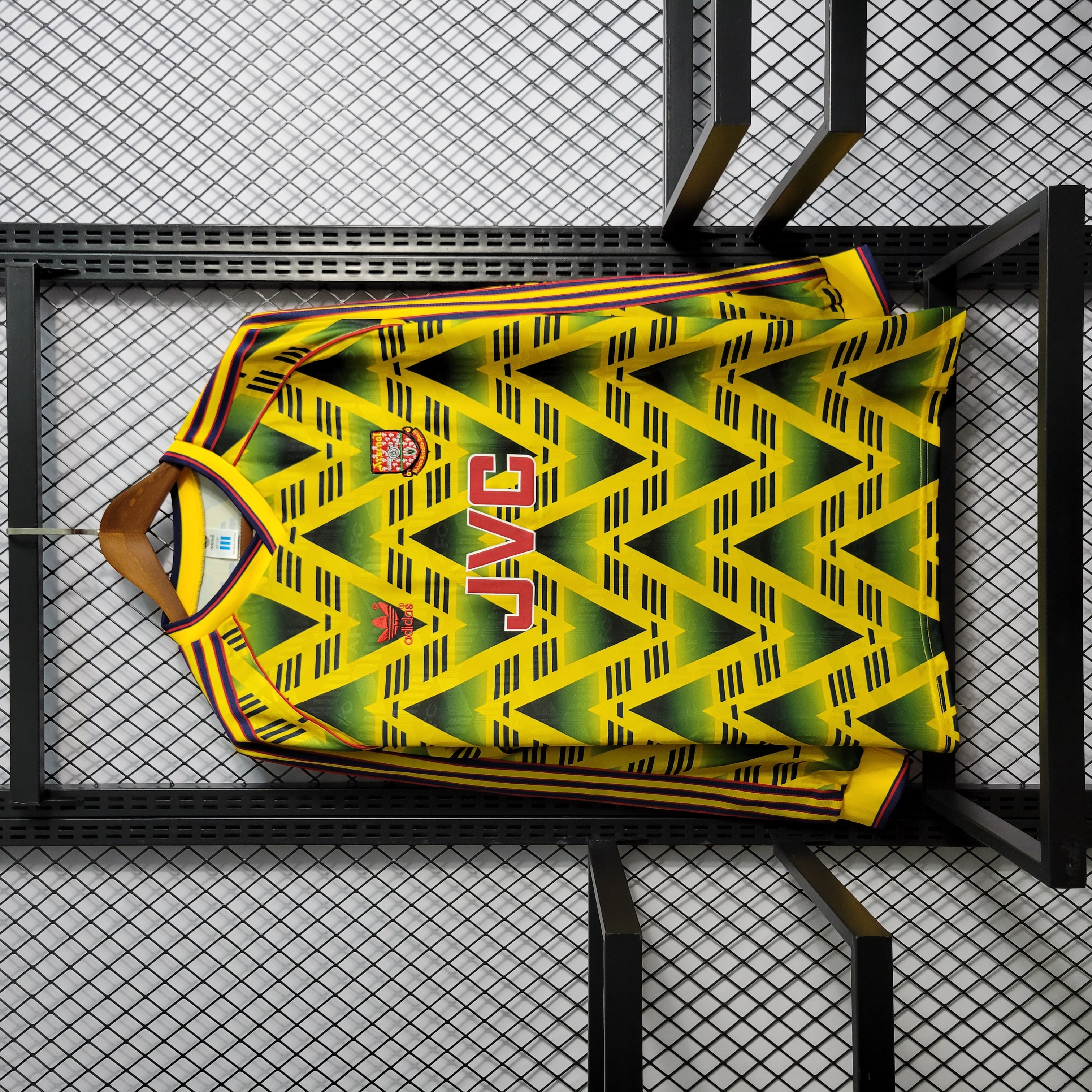 Retro Arsenal 91-93 Away Long Sleeve Jersey - ManixJersey