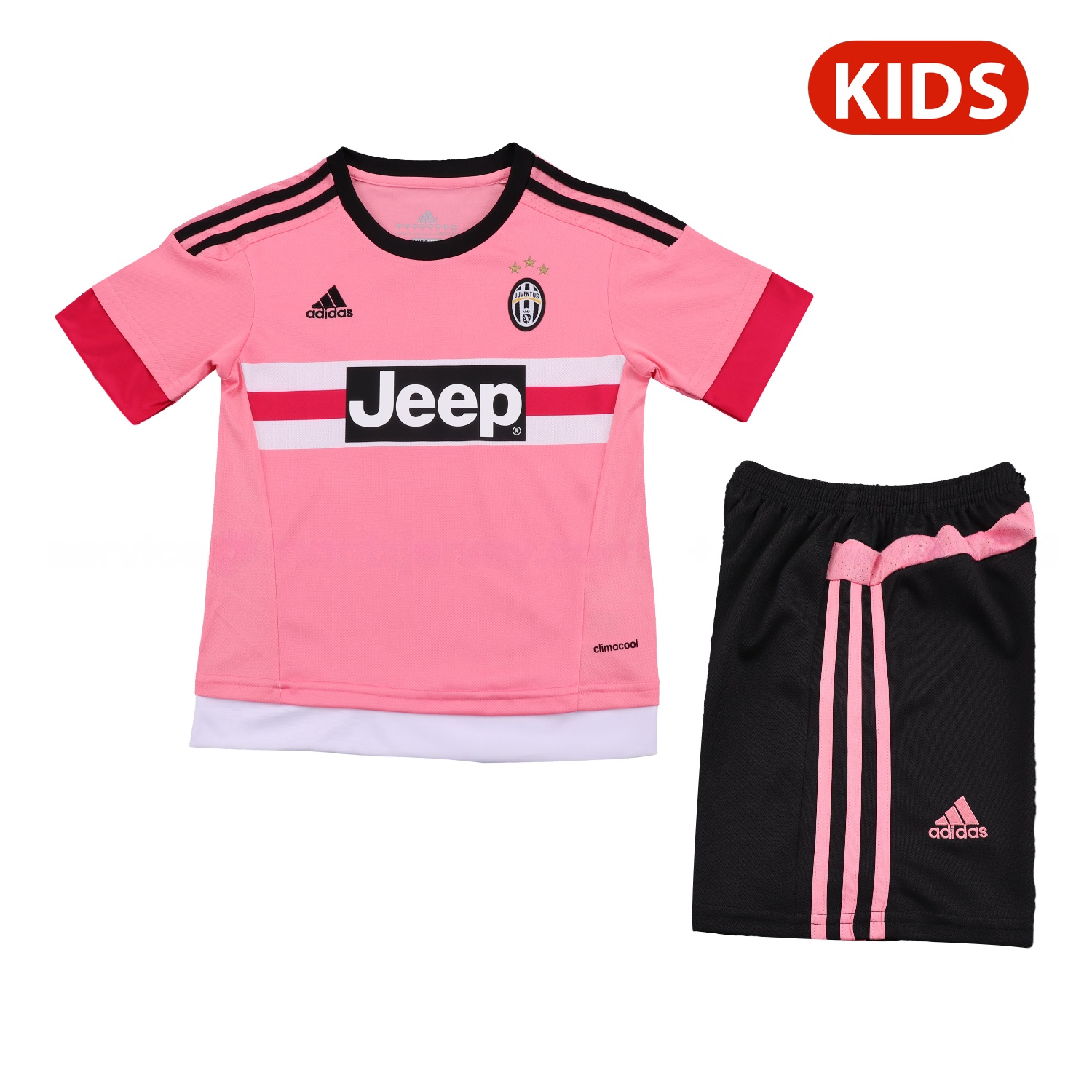 Retro Juventus 2015-16 Away Kids Kit - ManixJersey