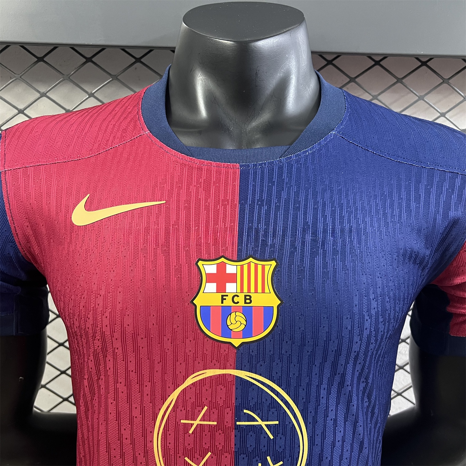 Barcelona x Travis Scott 24-25 Home Special Edition Jersey - Player Version - ManixJersey