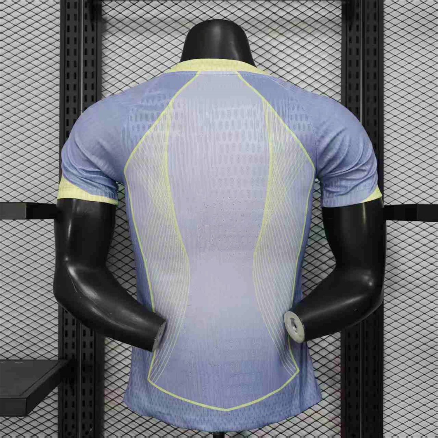 Barcelona 25-26 T90 Blue and White Gradient and Yellow Lines Special Jersey - Player Version - ManixJersey