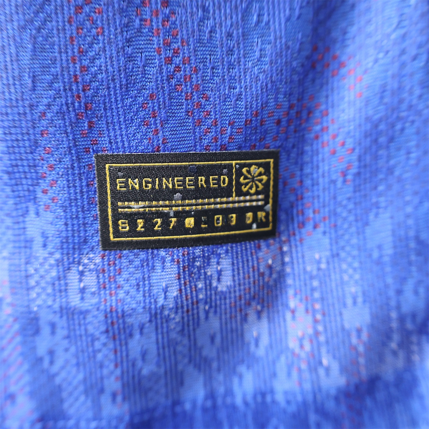 Barcelona 25-26 Blue Gradient and Red Shaped Pattern Pattern Jersey - Player Version - ManixJersey