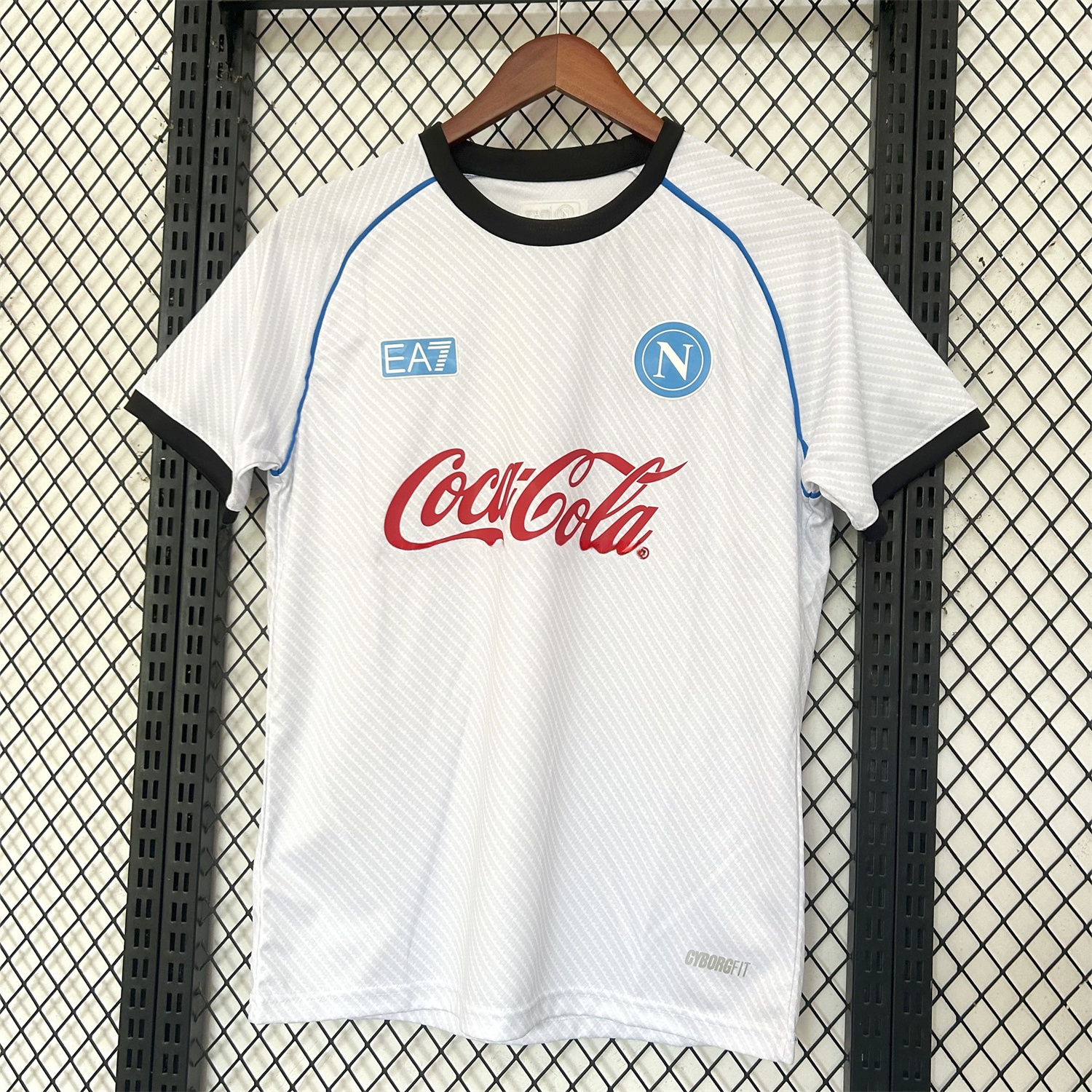 Napoli 25-26 White Pre-Match Training Jersey - Fans Version - ManixJersey