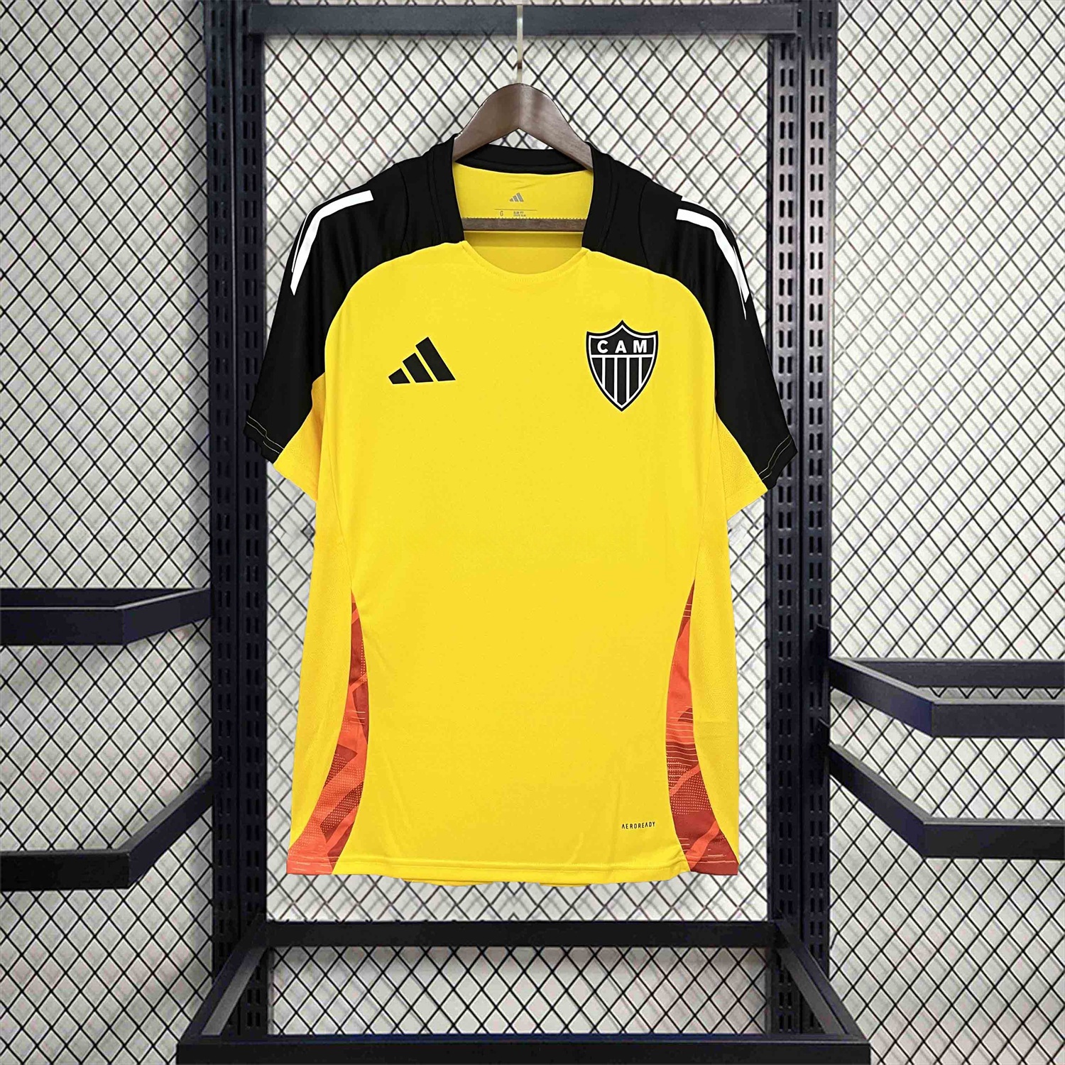 Atletico Mineiro 25-26 Yellow Pre-Match Training Unsponsored Jersey - Fans Version - ManixJersey