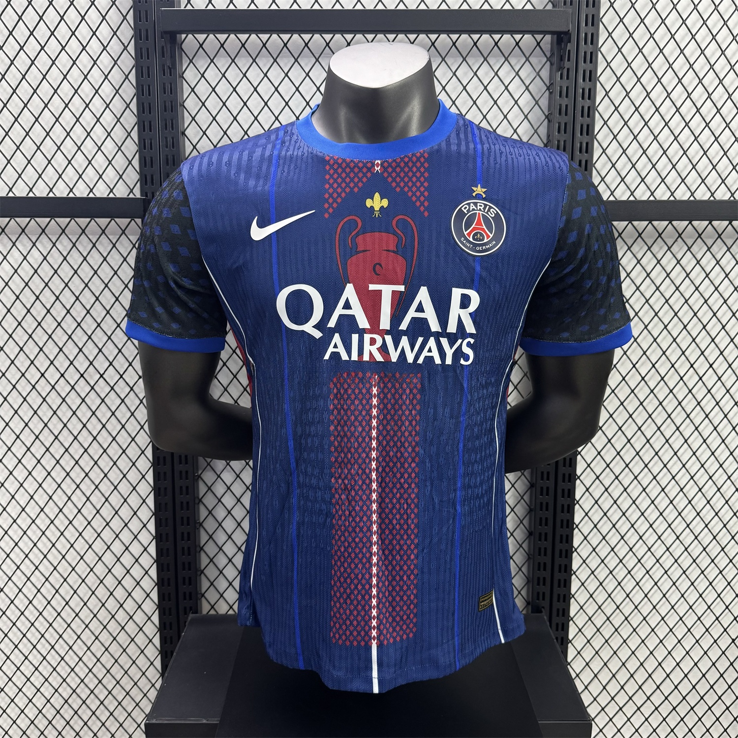 Paris Saint-Germain PSG 25-26 Champion Blue Special Edition Jersey With Star - Player Version - ManixJersey