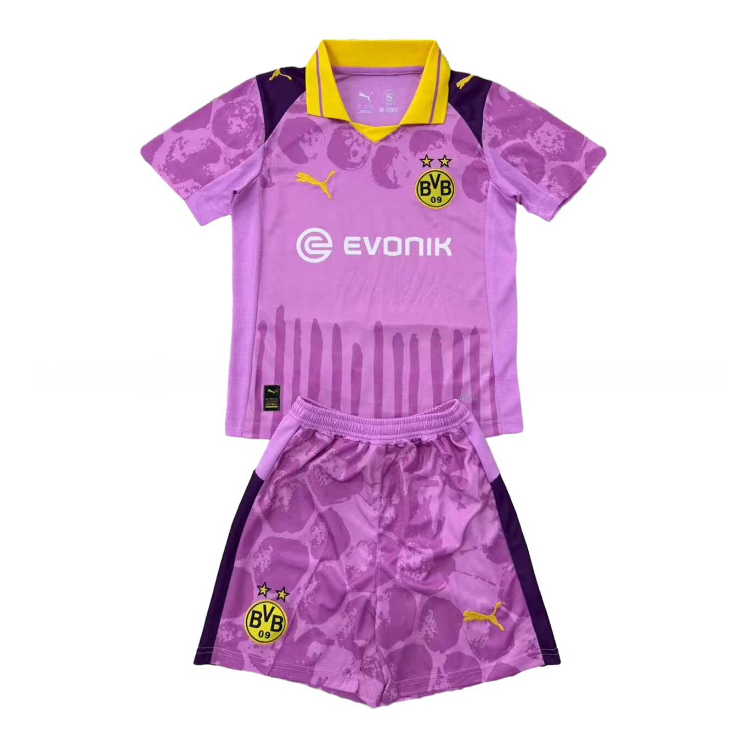 Dortmund 2025 Club World Cup Goalkeeper Purple Men's Adult Jersey Set - Fans Version - ManixJersey