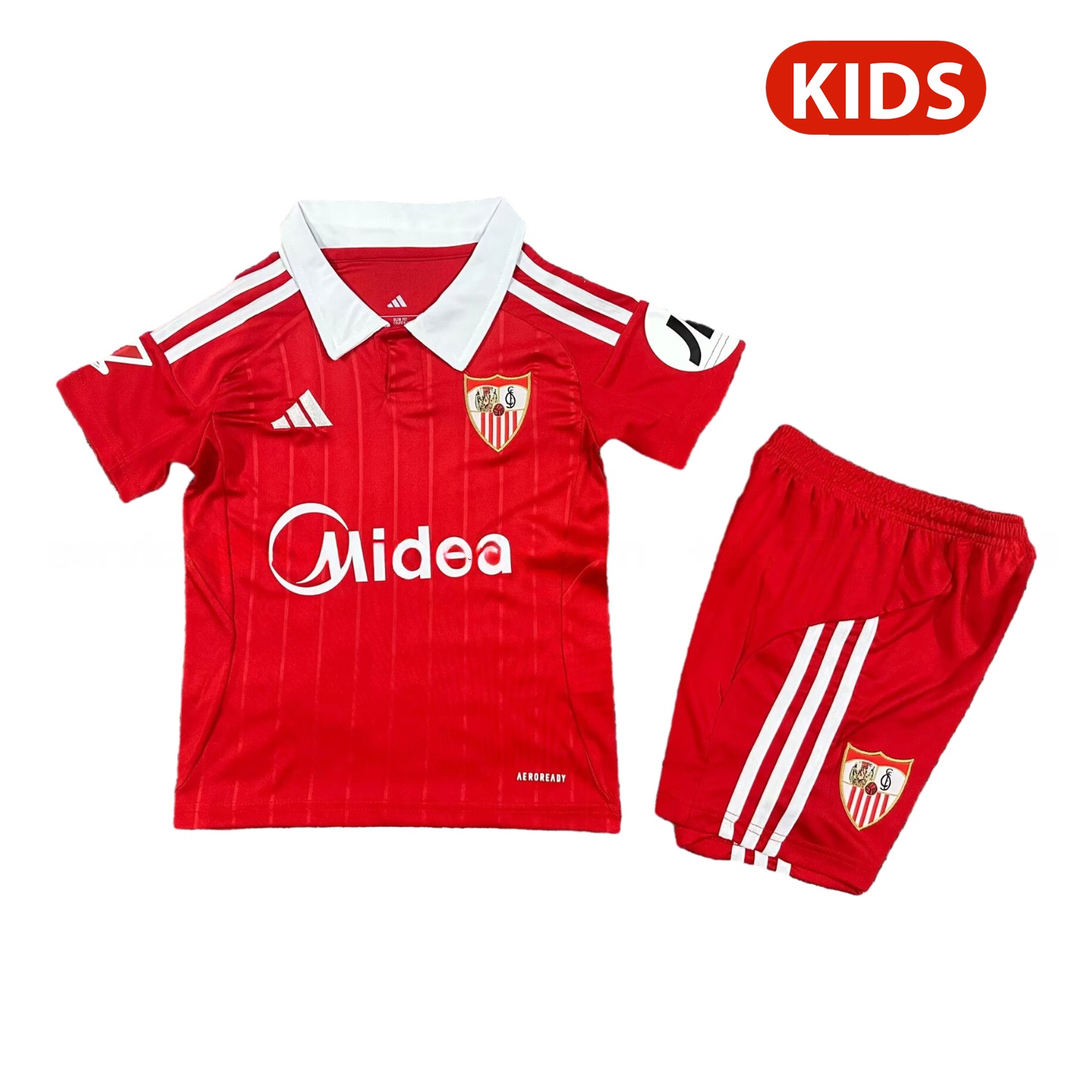 Sevilla 25-26 Away Kids Kit - ManixJersey