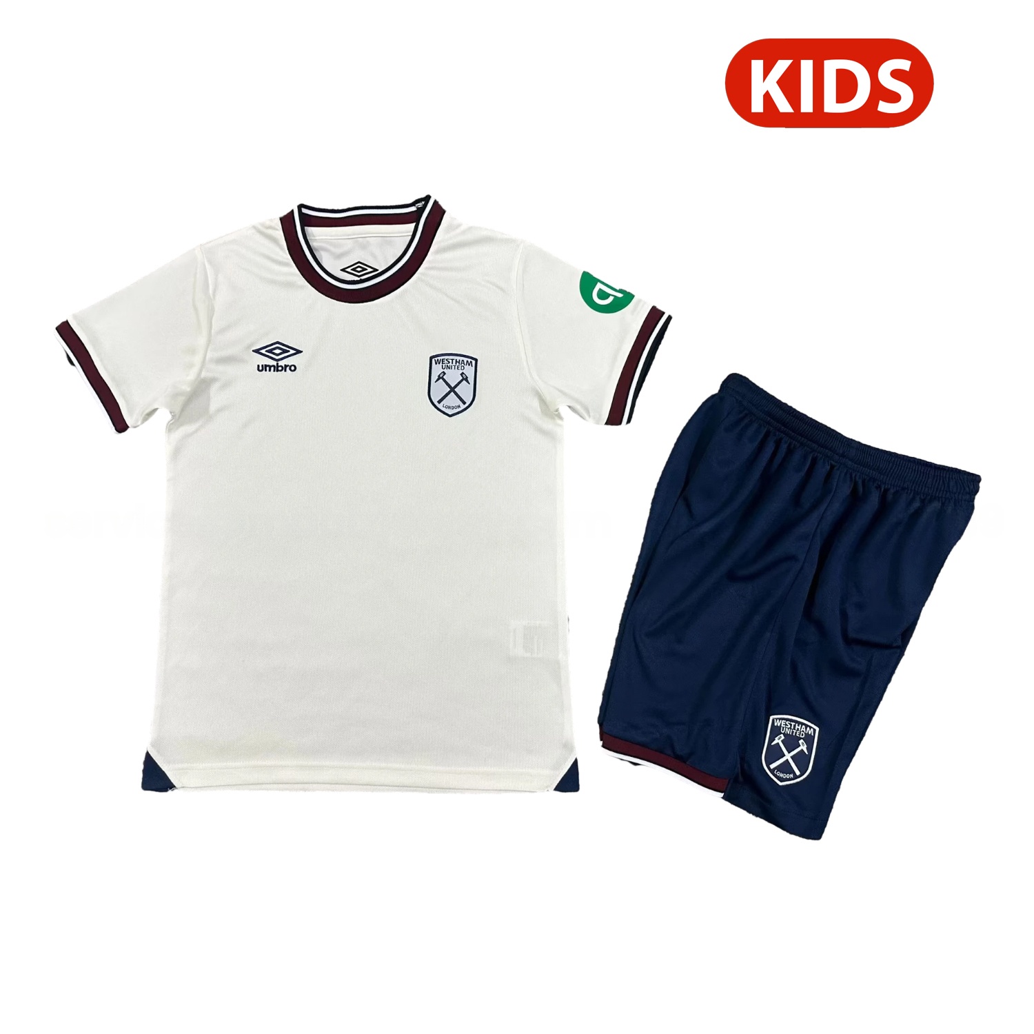 West Ham United 25-26 Away Kids Kit - ManixJersey