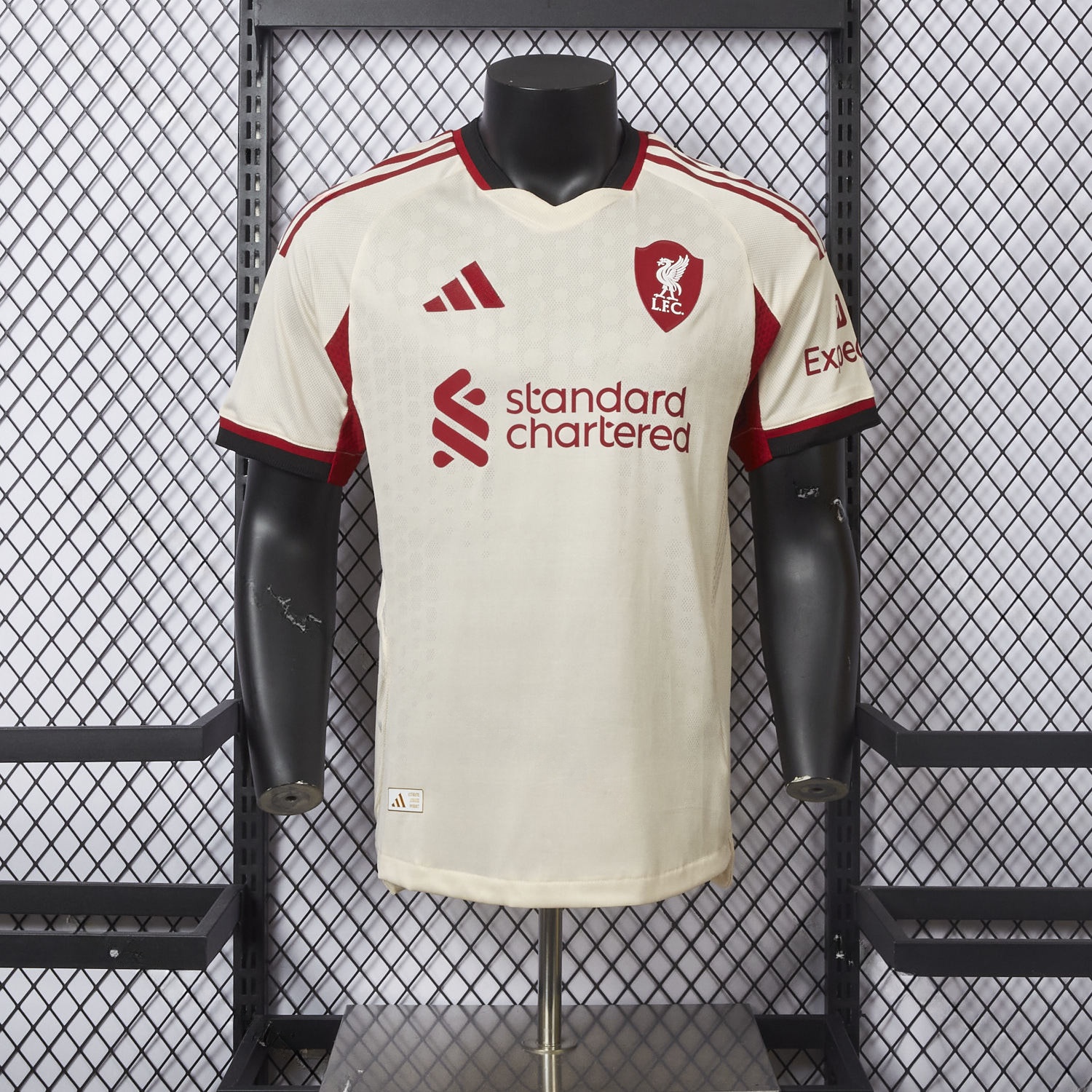 Liver.pool 25-26 Away Beige Jersey - Player Version - ManixJersey