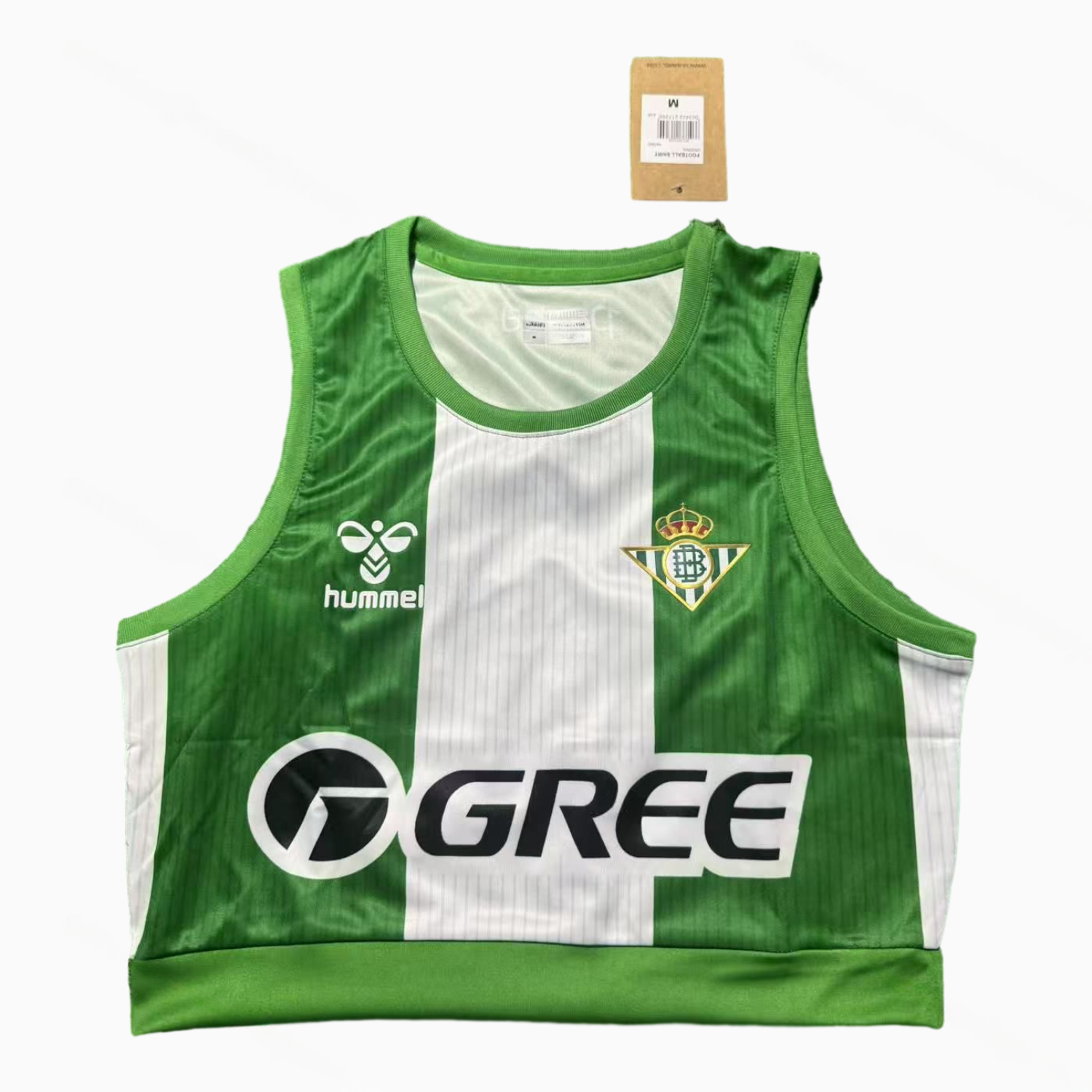 Women's Real Betis 25-26 Home Yoga Vest - ManixJersey