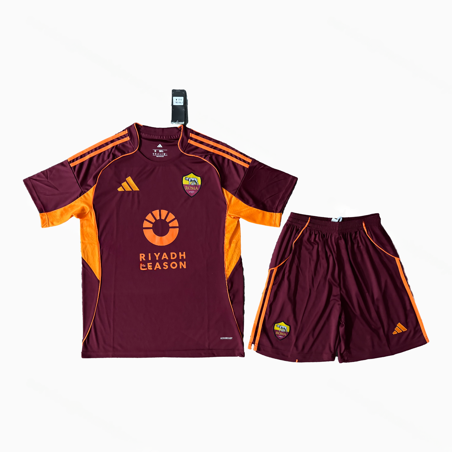 AS Roma 25-26 Home Men's Adult Jersey Set - Fans Version - ManixJersey