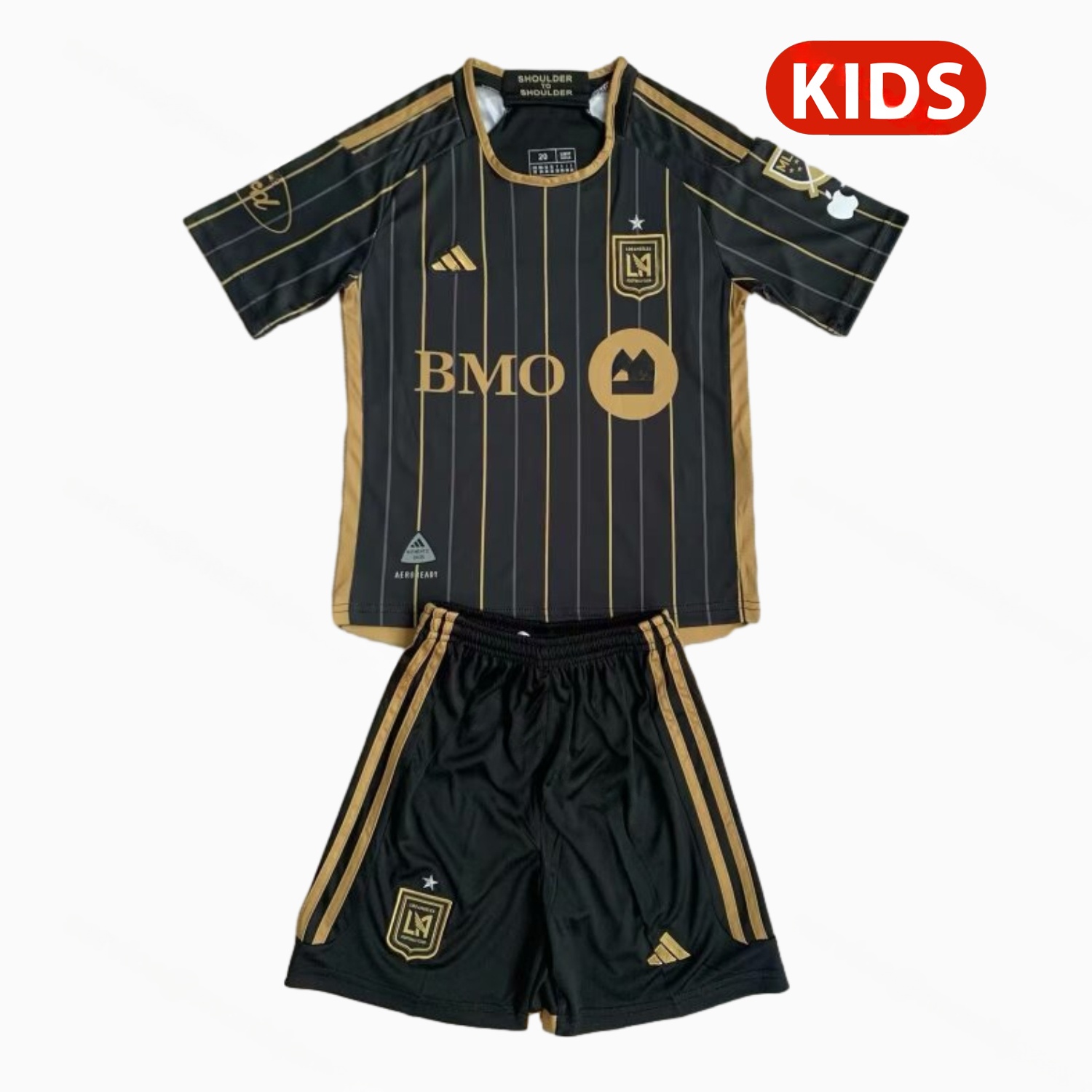 Los Angeles FC 2025 Home Kids Kit - ManixJersey