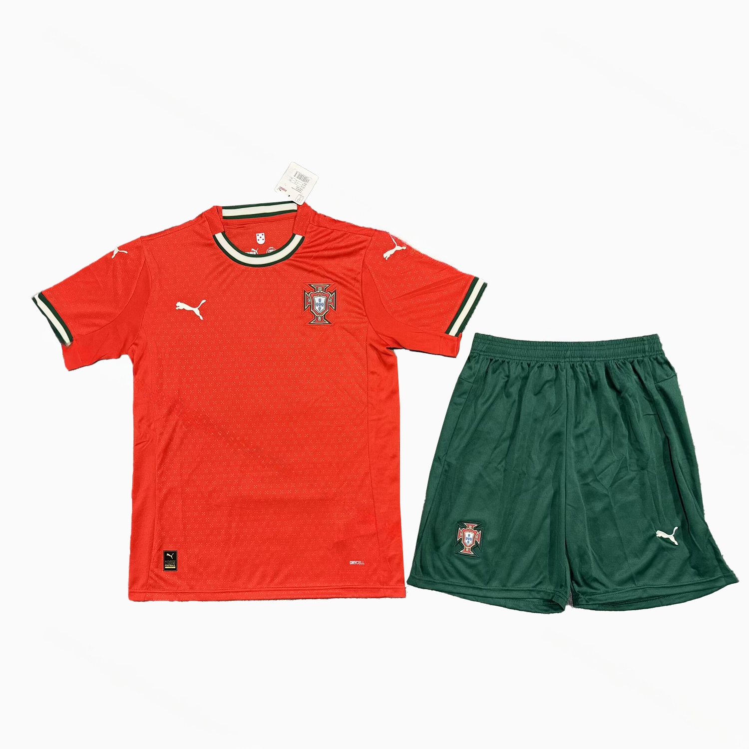 Portugal 25-26 Home Men's Adult Jersey Set - Fans Version - ManixJersey