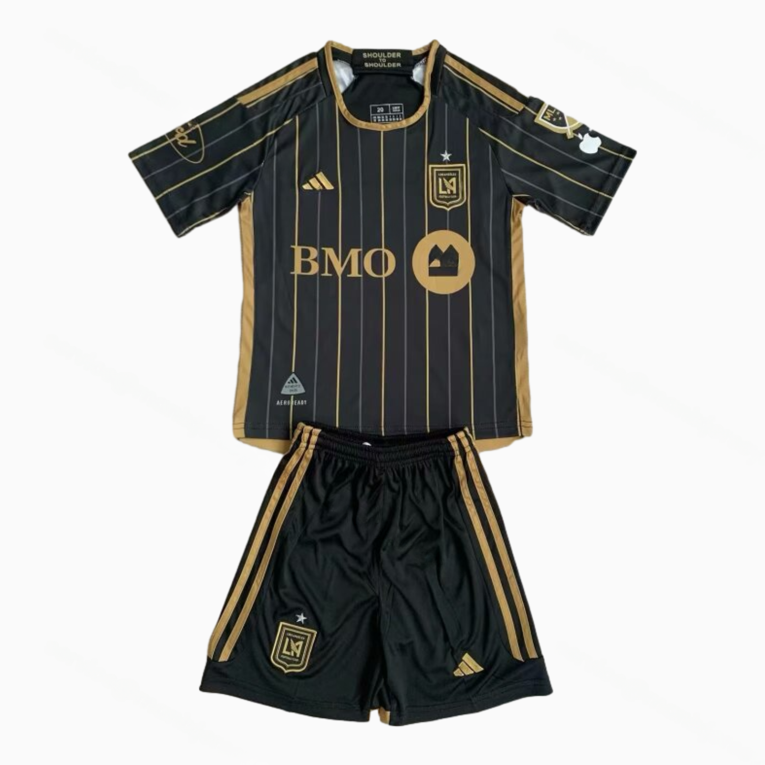 Los Angeles FC 2025 Home Men's Adult Jersey Set - Fans Version - ManixJersey