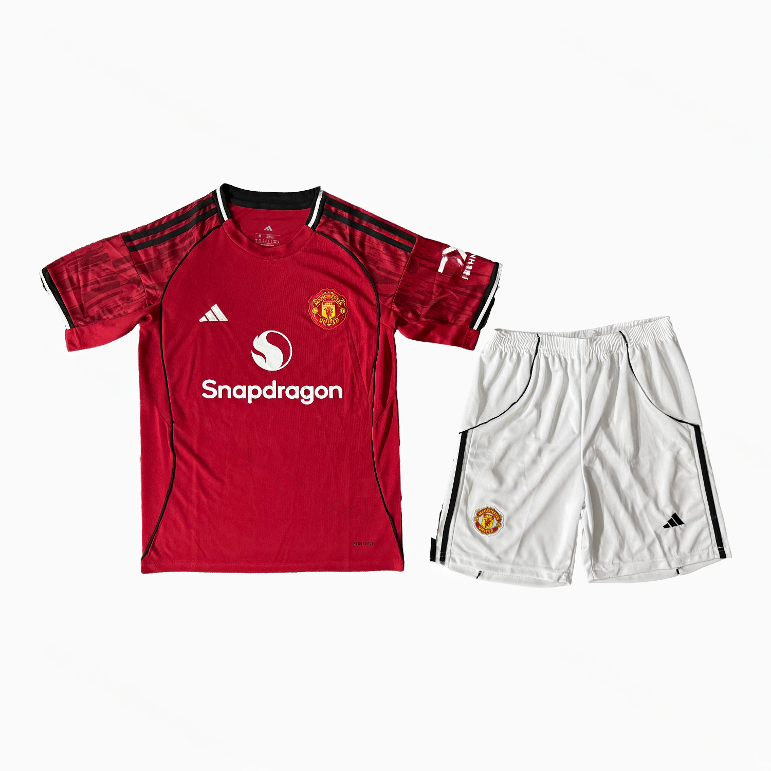 Manchester United 25-26 Home Men's Adult Jersey Set - Fans Version - ManixJersey