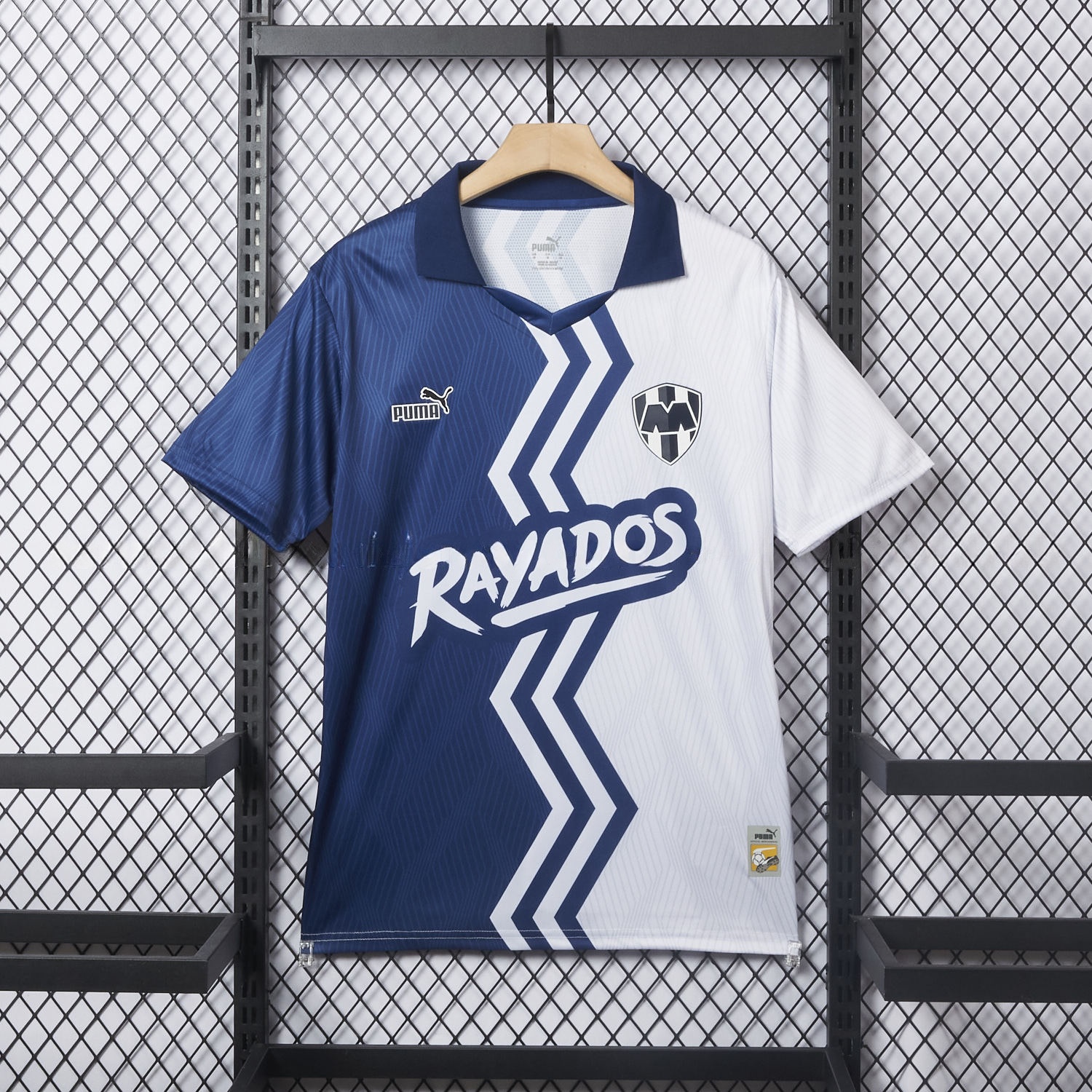 Rayados Monterrey 25-26 Blue And White Half Special Jersey - Fans Version - ManixJersey