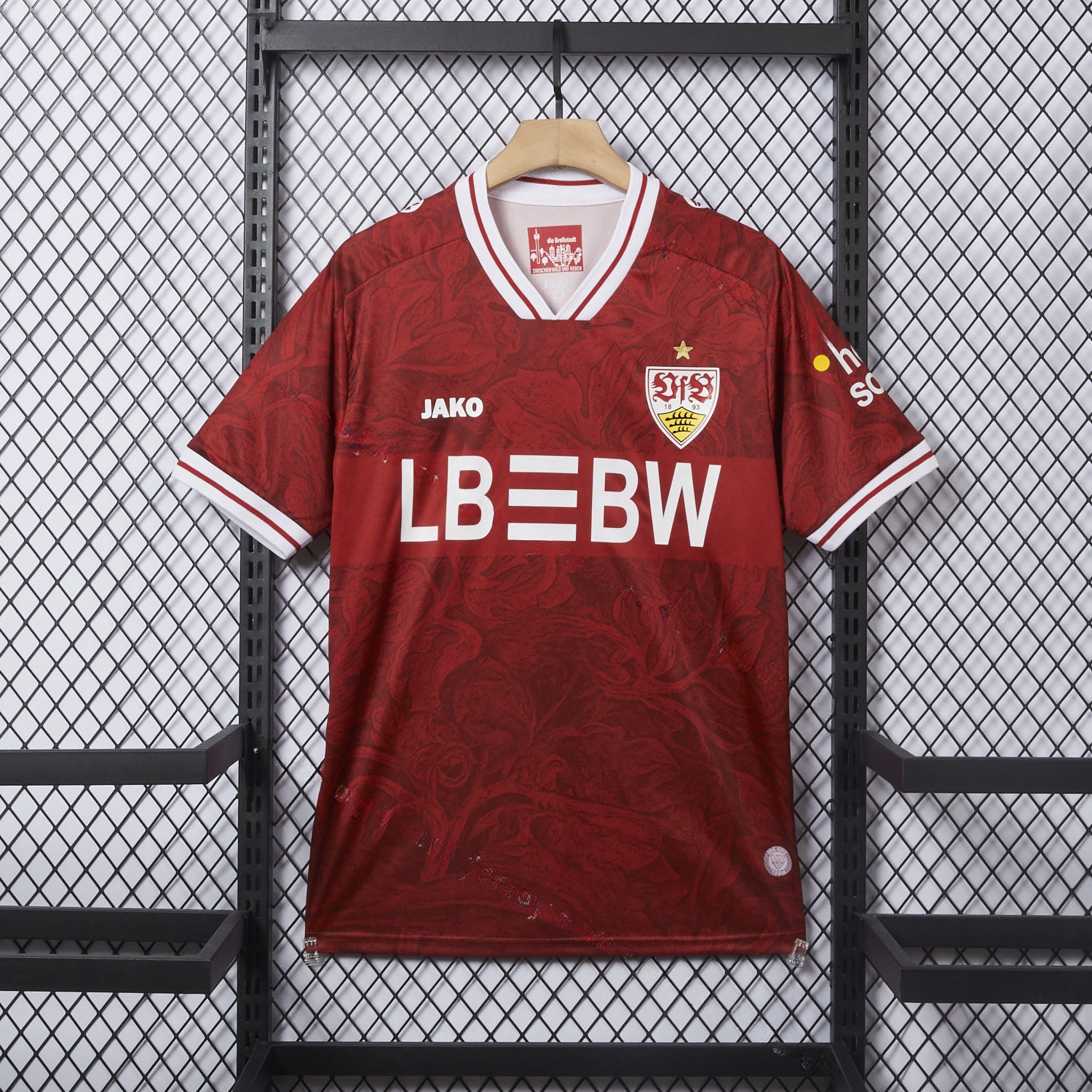 VfB Stuttgart 25-26 Away Red Jersey - Fans Version - ManixJersey