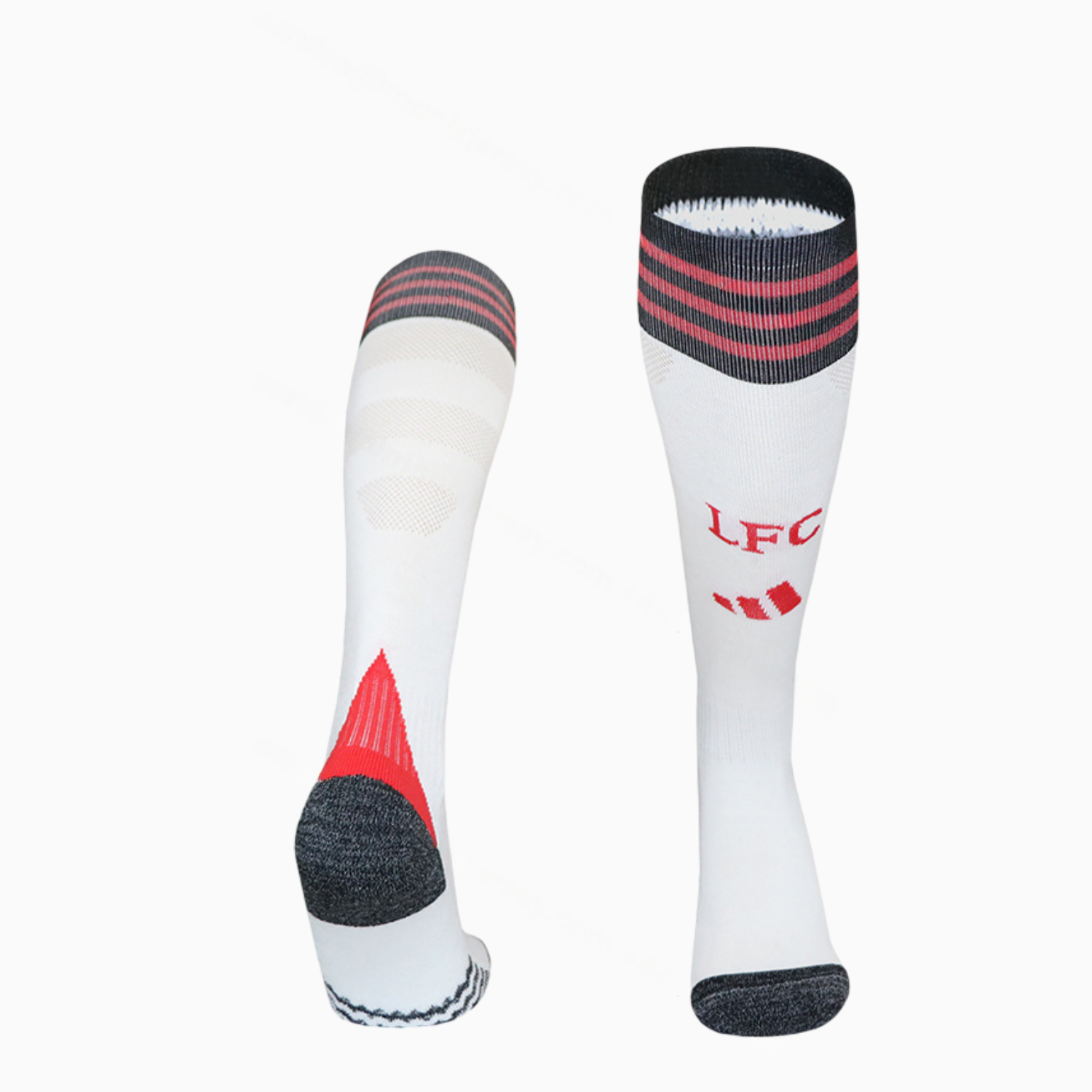 Liver.pool 25-26 Away Socks - White - ManixJersey