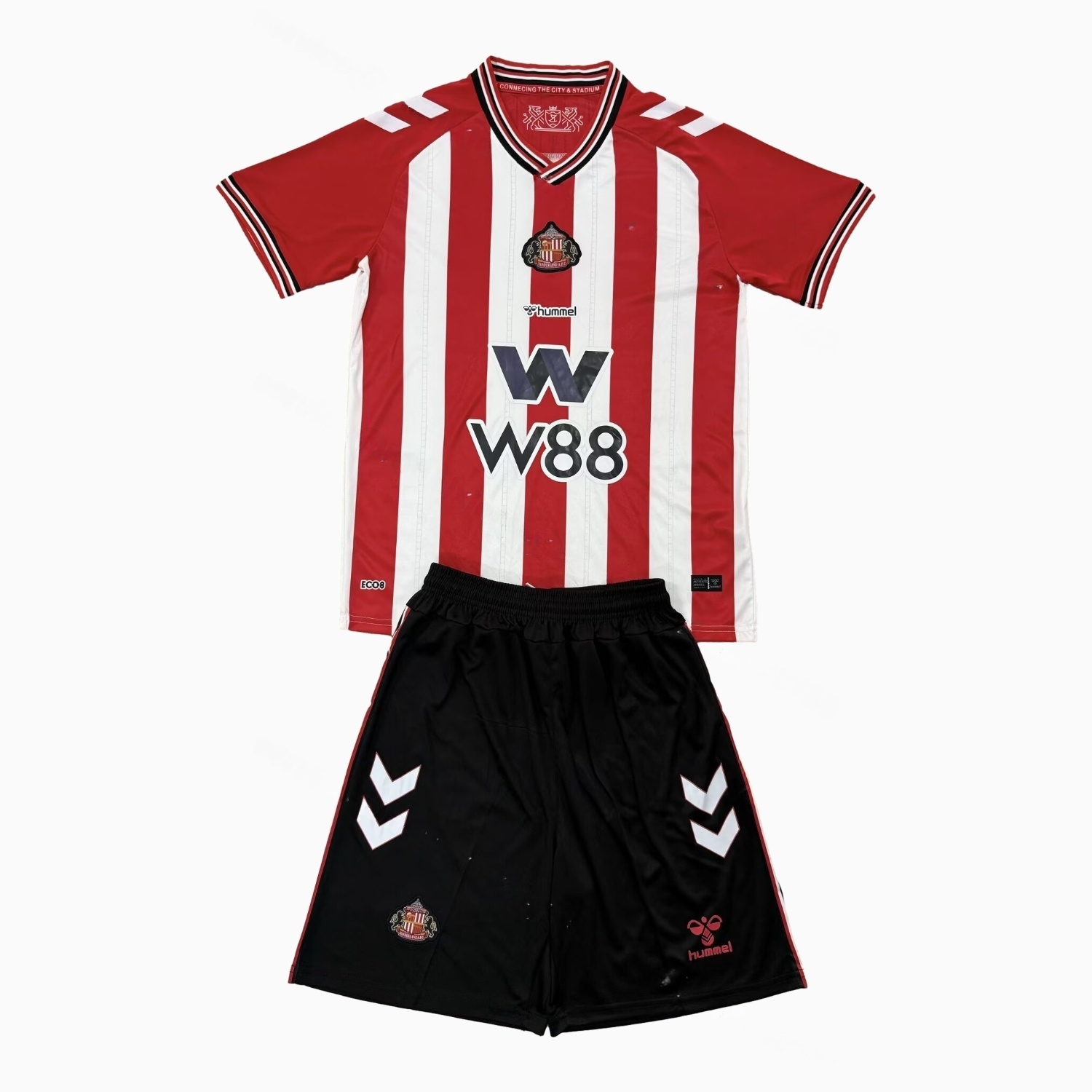 Sunderland 25-26 Home Men's Adult Jersey Set - Fans Version - ManixJersey
