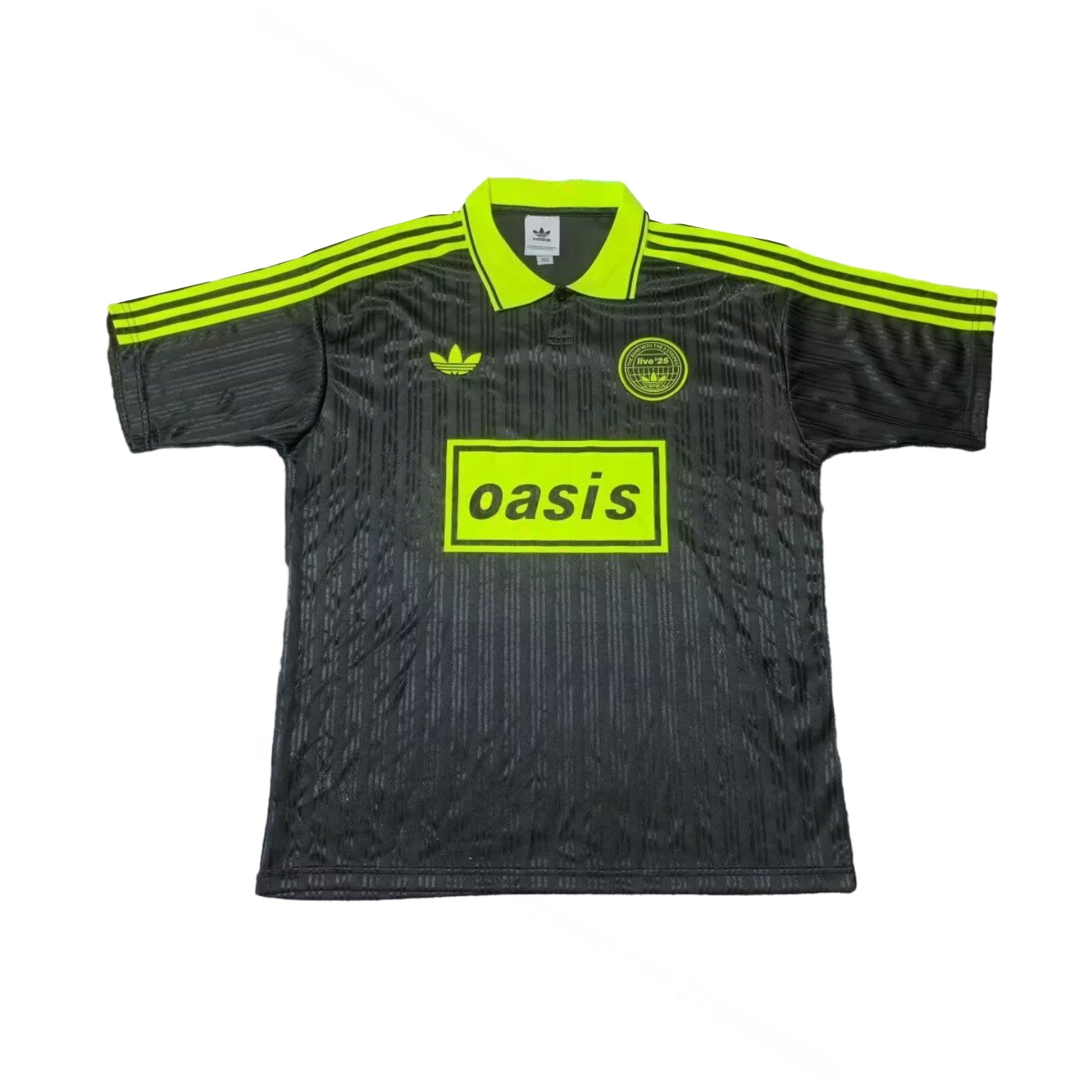 Bohemian 25-26 Oasis Originals Tour Black And Green Jersey With Number 25 - Fans Version - ManixJersey