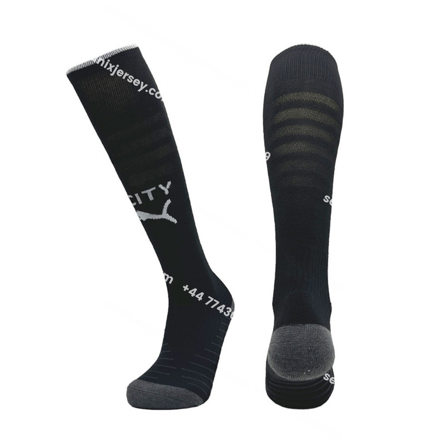 Manchester City 25-26 Third Socks - Black - ManixJersey