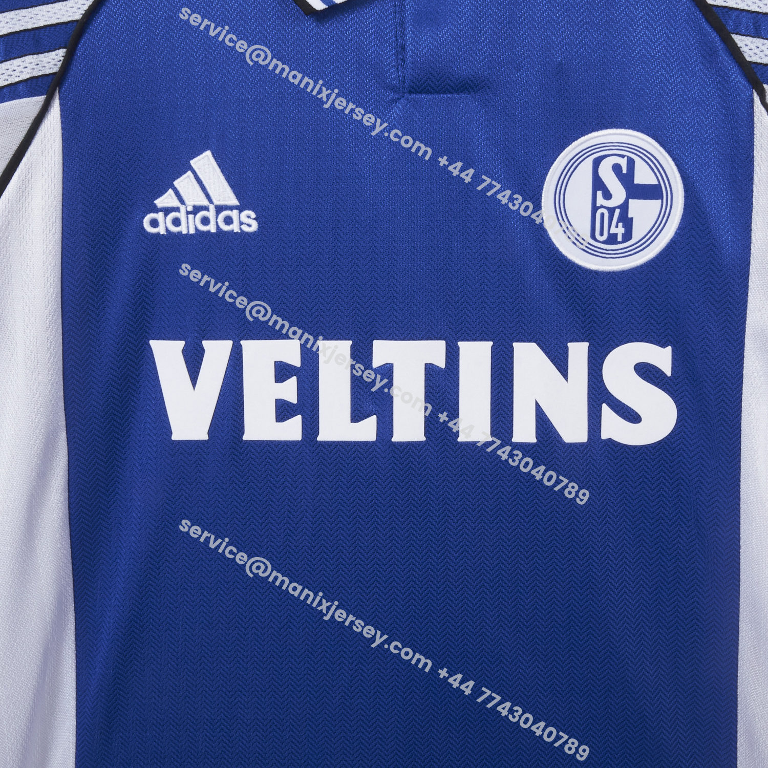 Retro Schalke 04 1998-00 Home Jersey - ManixJersey