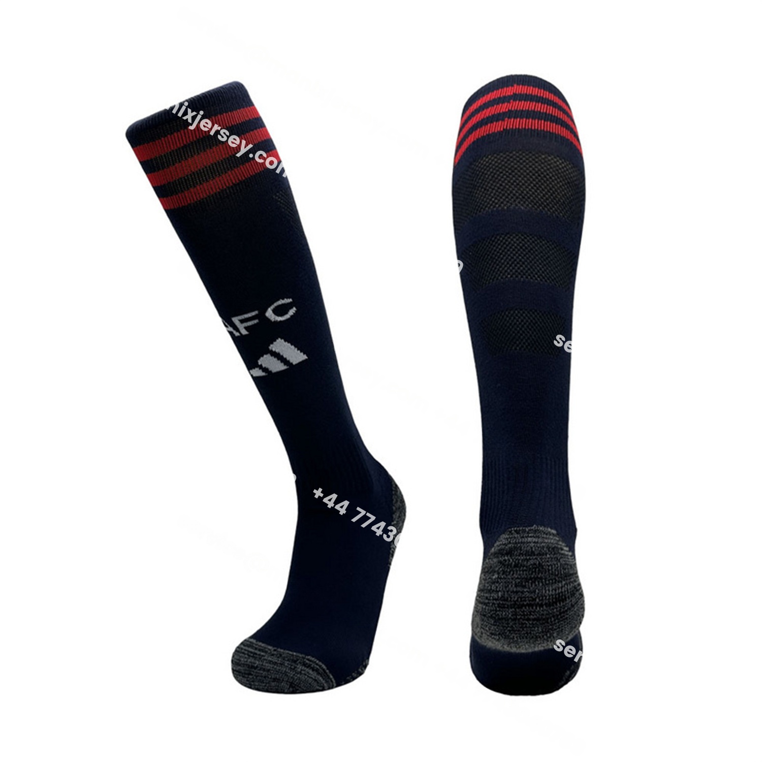 Arsenal 25-26 Away Socks - Black - ManixJersey