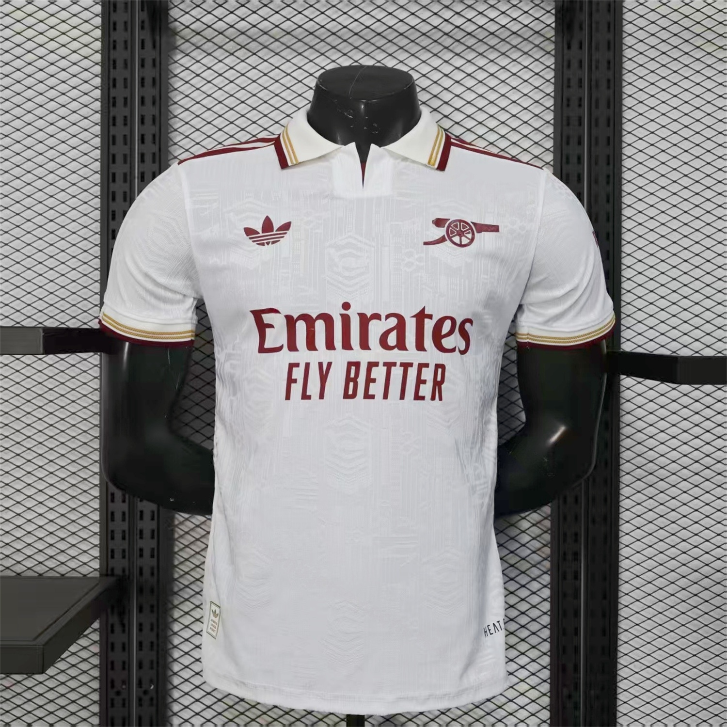 Arsenal 25-26 Third White Jersey - Player Version - ManixJersey