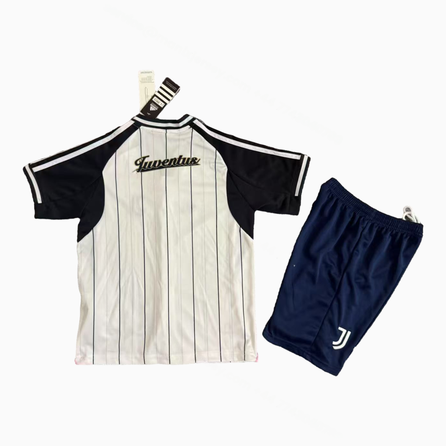 Juventus 25-26 White Baseball Kids Kit - ManixJersey