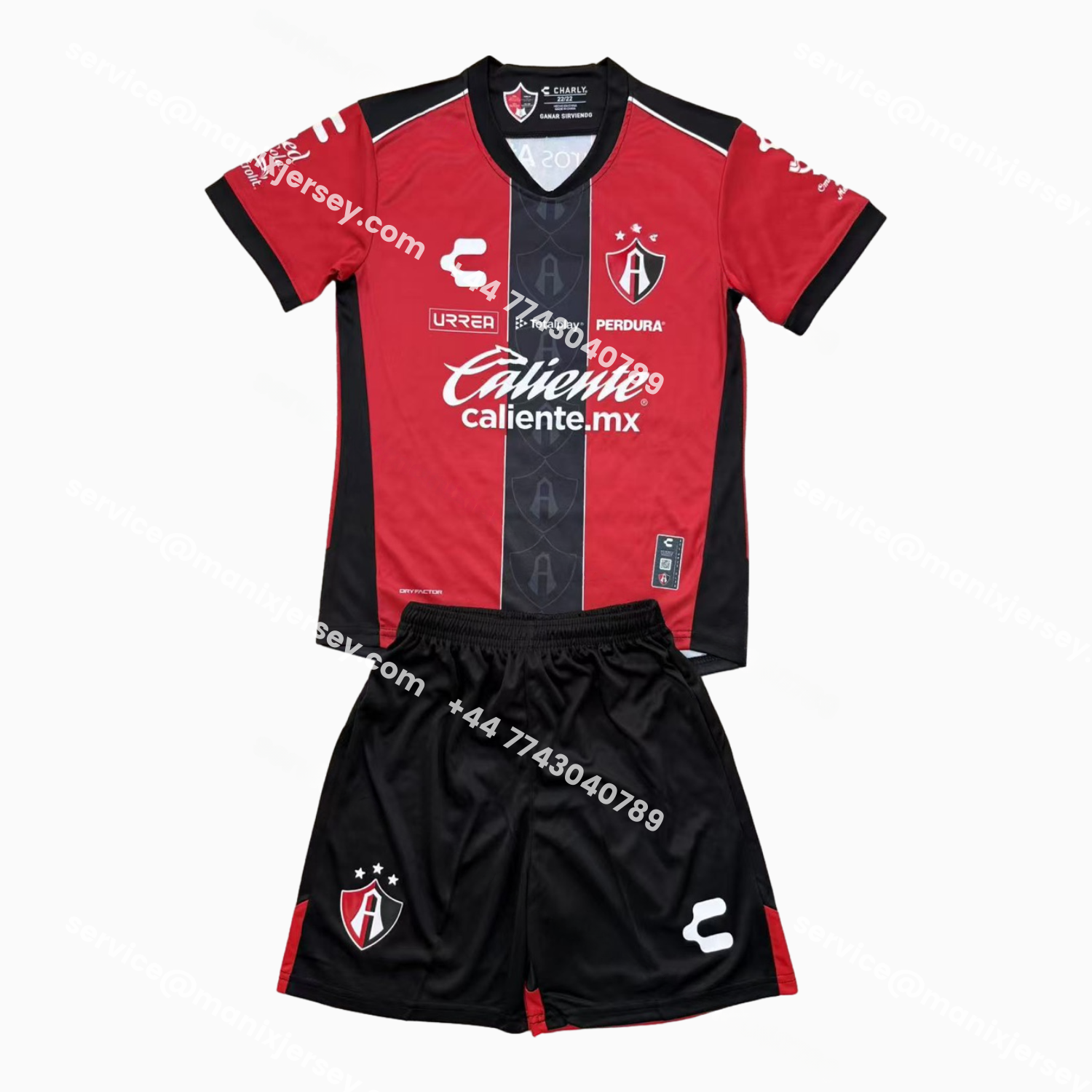 Atlas 25-26 Home Red Men's Adult Jersey Set - Fans Version - ManixJersey