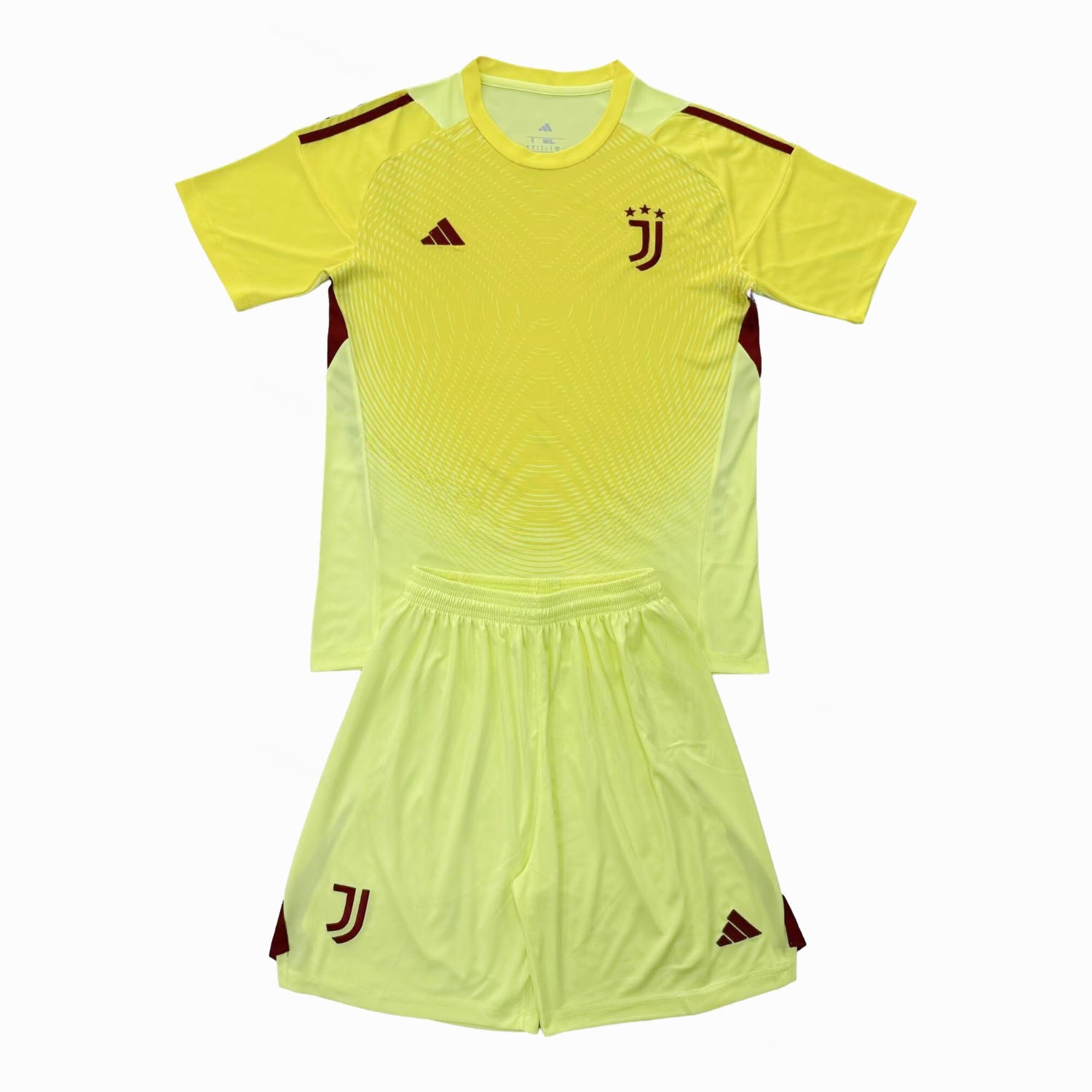 Juventus 25-26 Yellow Goalkeeper Men's Adult Jersey Set - Fans Version - ManixJersey