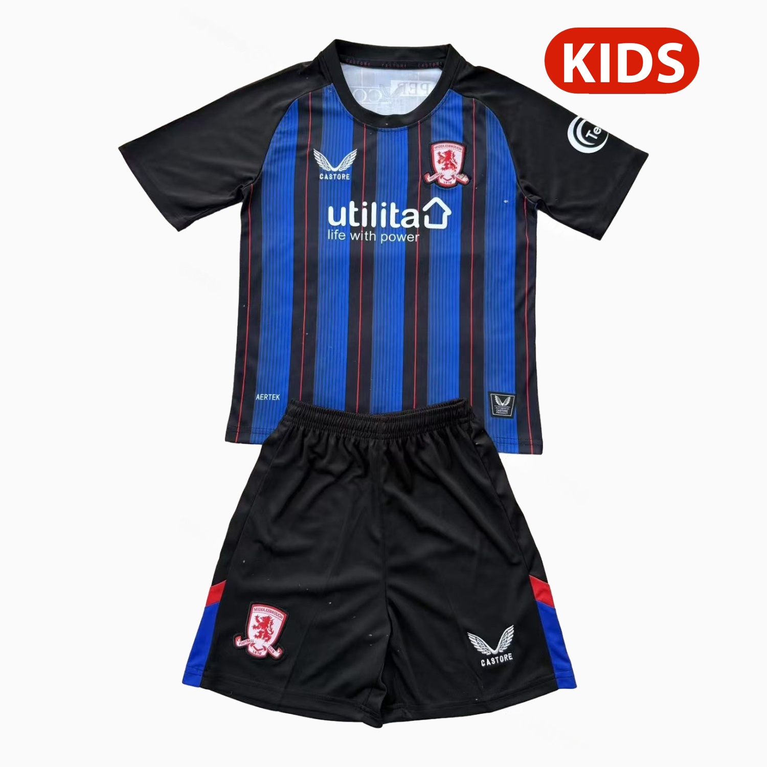 Middlesbrough 25-26 Away Kids Kit - ManixJersey