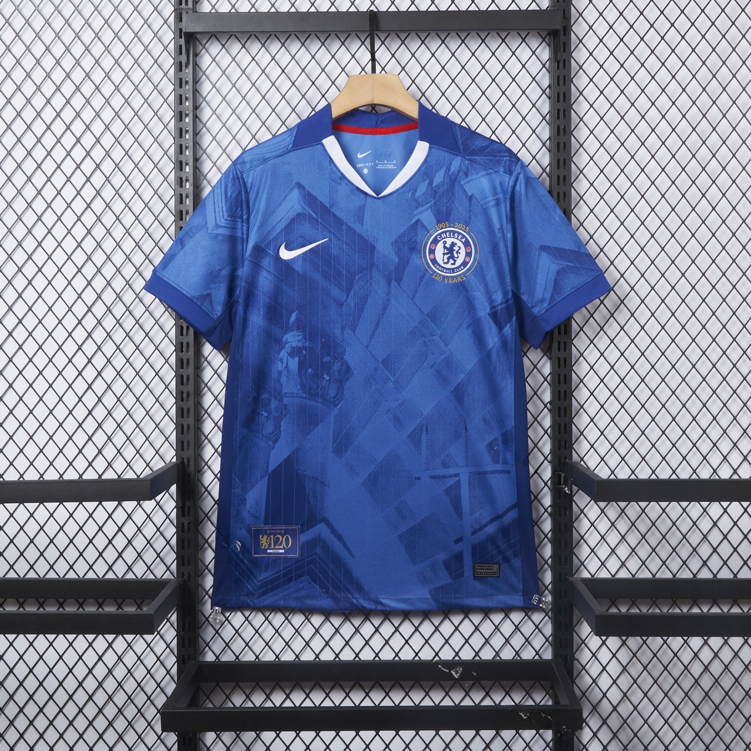 C.H.E.L.S.E.A 25-26 120th Anniversary Home Unsponsored Jersey - Fans Version - ManixJersey