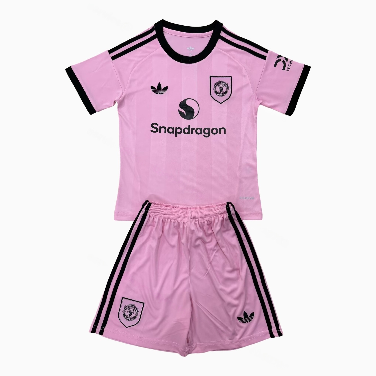 Manchester United 25-26 Light Pink Goalkeeper Men's Adult Jersey Set - Fans Version - ManixJersey