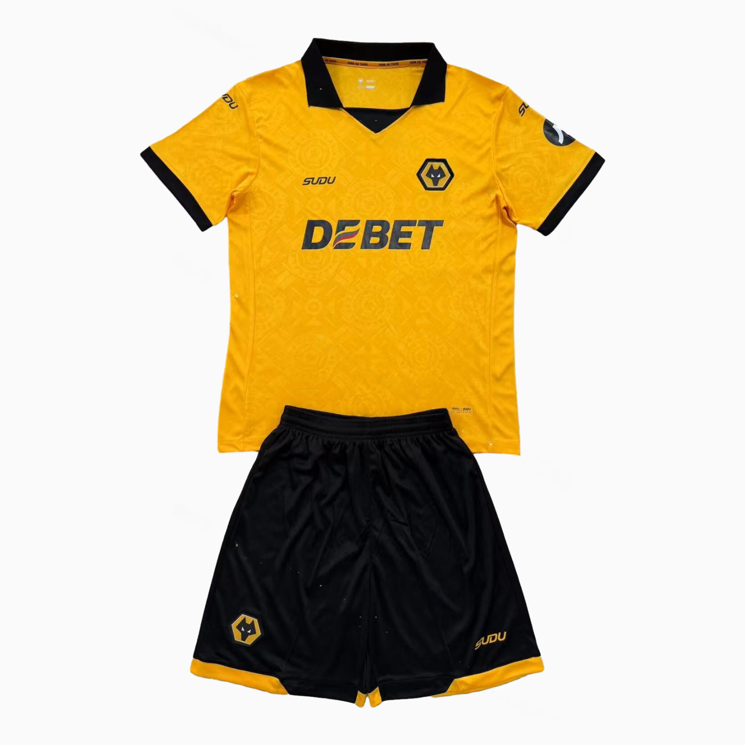 Wolverhampton Wanderers Wolves 25-26 Home Men's Adult Jersey Set - Fans Version - ManixJersey
