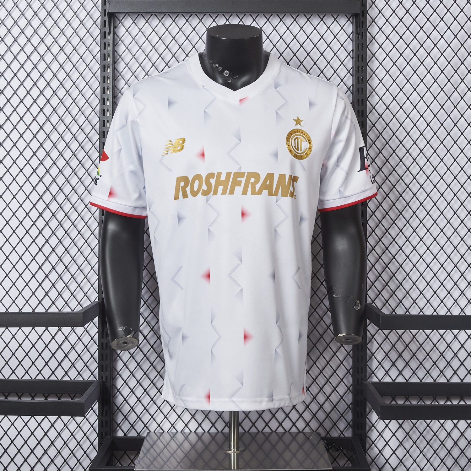 Toluca 25-26 Away White Jersey - Player Version - ManixJersey